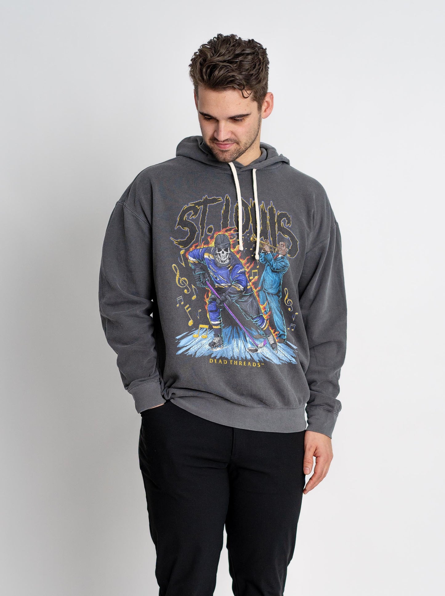 ST. LOUIS HOCKEY - LIGHTWEIGHT HOODIE – Lightweight – Dead Threads Apparel