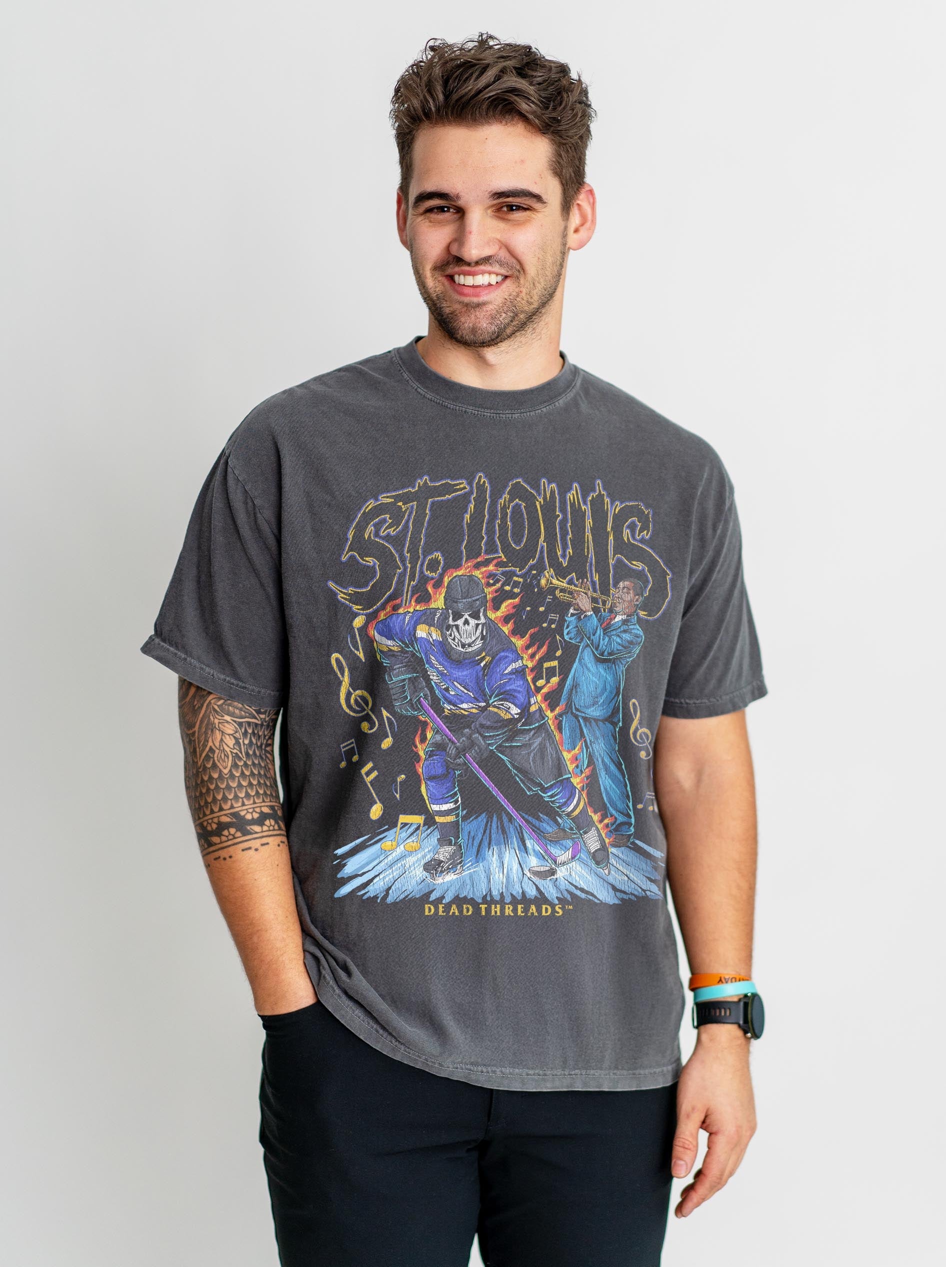 ST. LOUIS HOCKEY – T-Shirt – Dead Threads Apparel