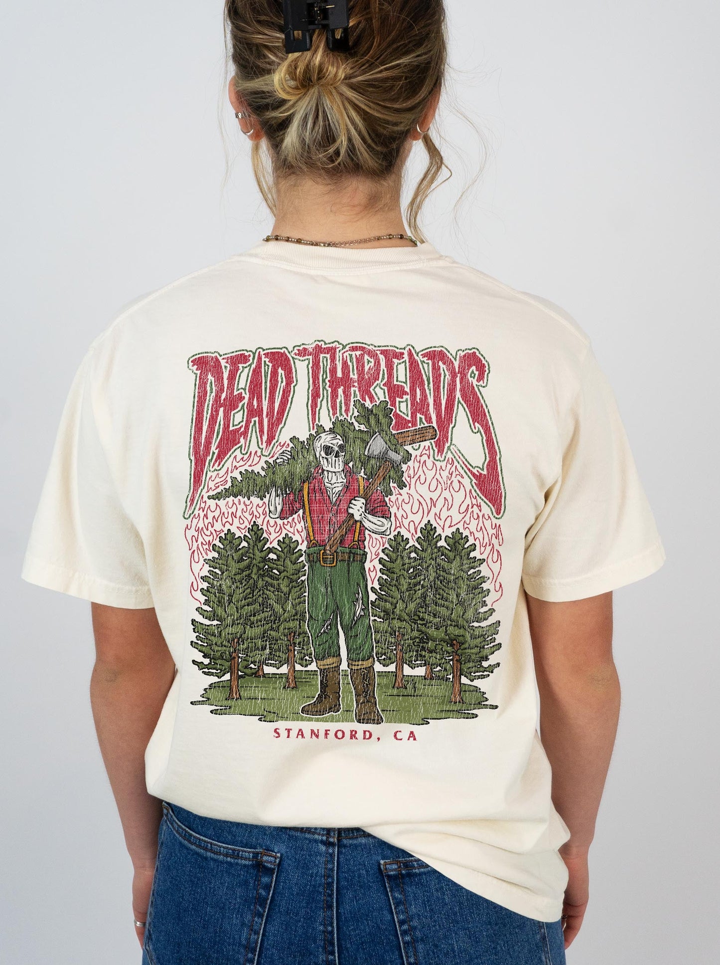 STANFORD - “3 SKULL” PREMIUM T - SHIRT – T-Shirt – Dead Threads Apparel