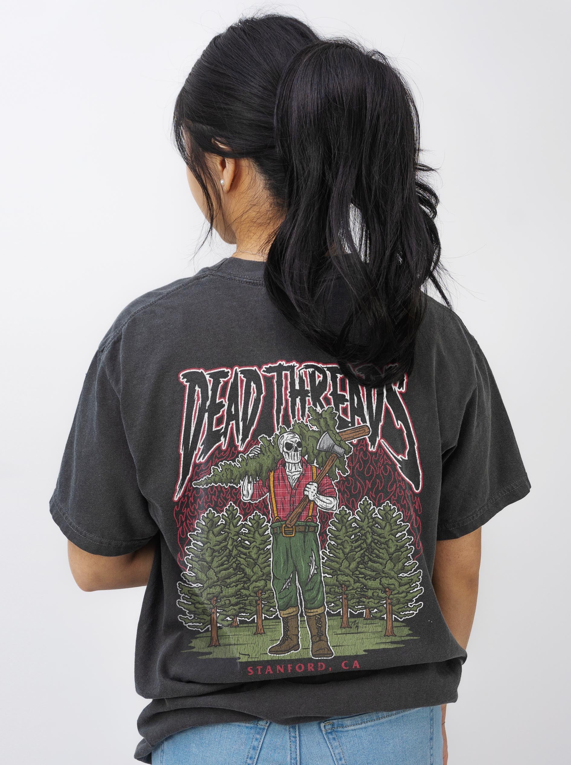 STANFORD - “3 SKULL” PREMIUM T - SHIRT – T-Shirt – Dead Threads Apparel