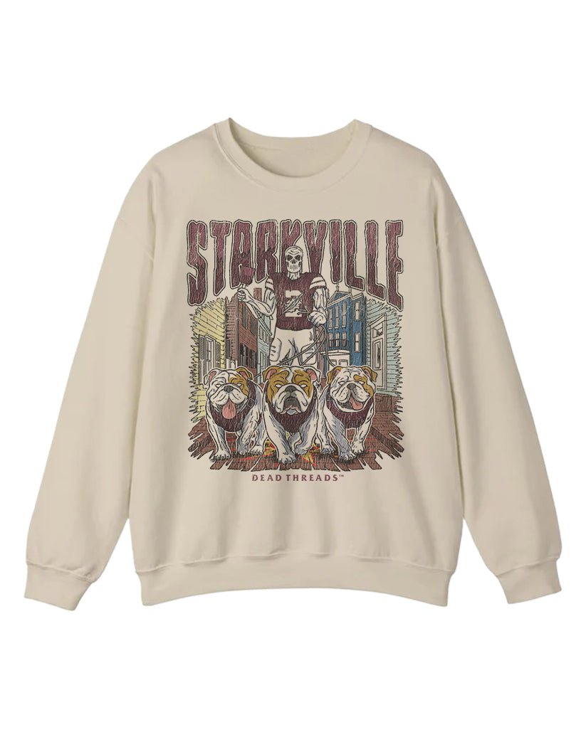 STARKVILLE FOOTBALL CREWNECK SWEATSHIRT – Sweatshirt – Dead Threads Apparel