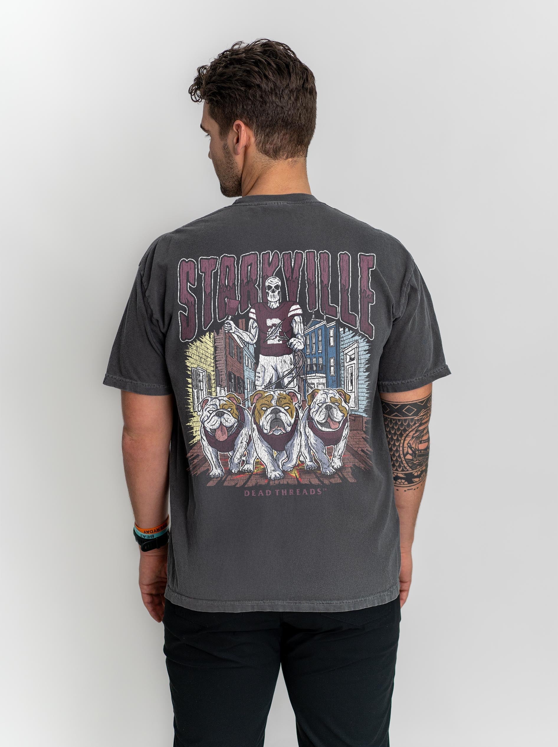 STARKVILLE FOOTBALL - “DT ESSENTIAL" PREMIUM T - SHIRT – T-Shirt – Dead Threads Apparel
