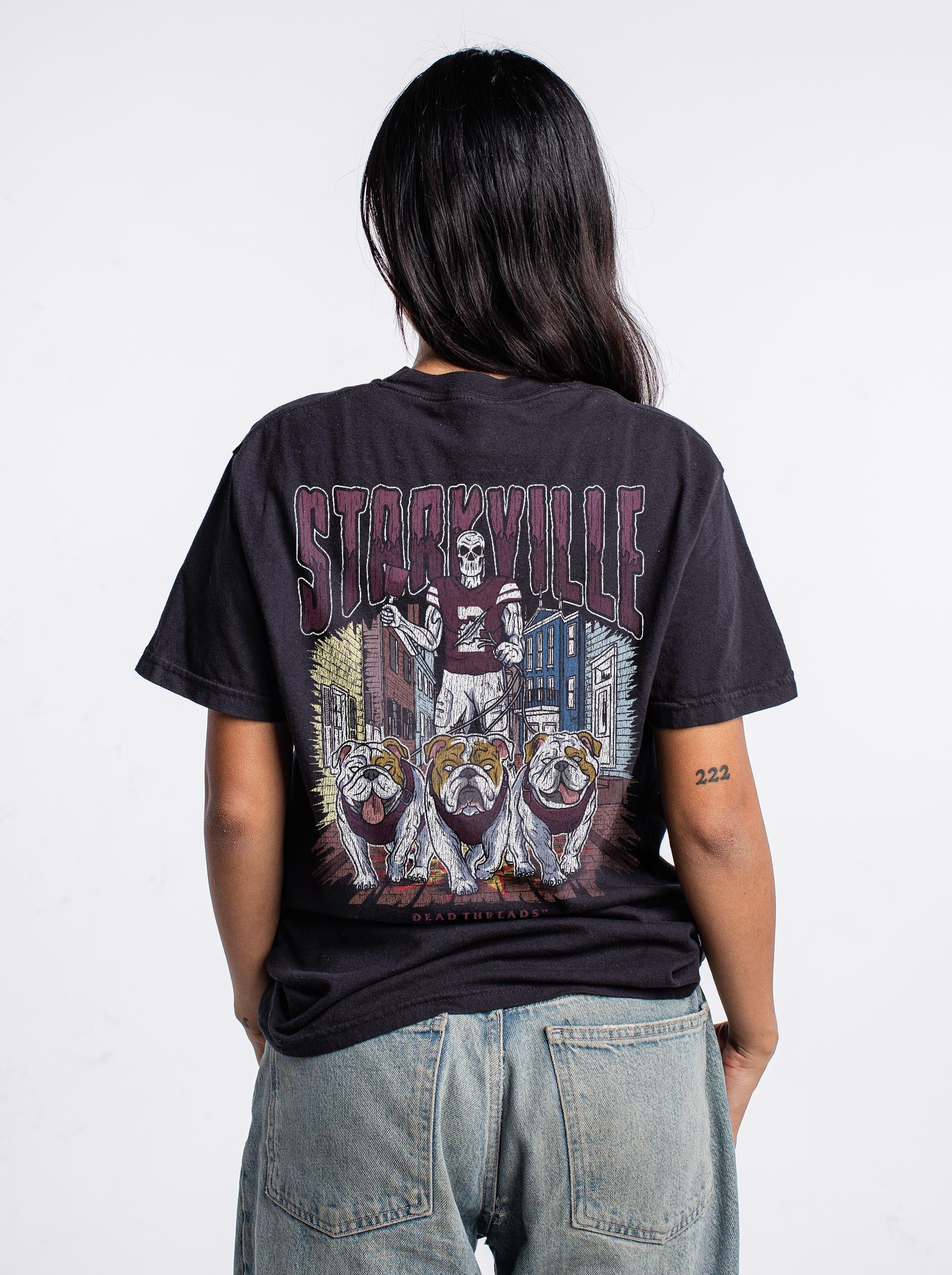 STARKVILLE FOOTBALL - “DT ESSENTIAL" PREMIUM T - SHIRT – T-Shirt – Dead Threads Apparel