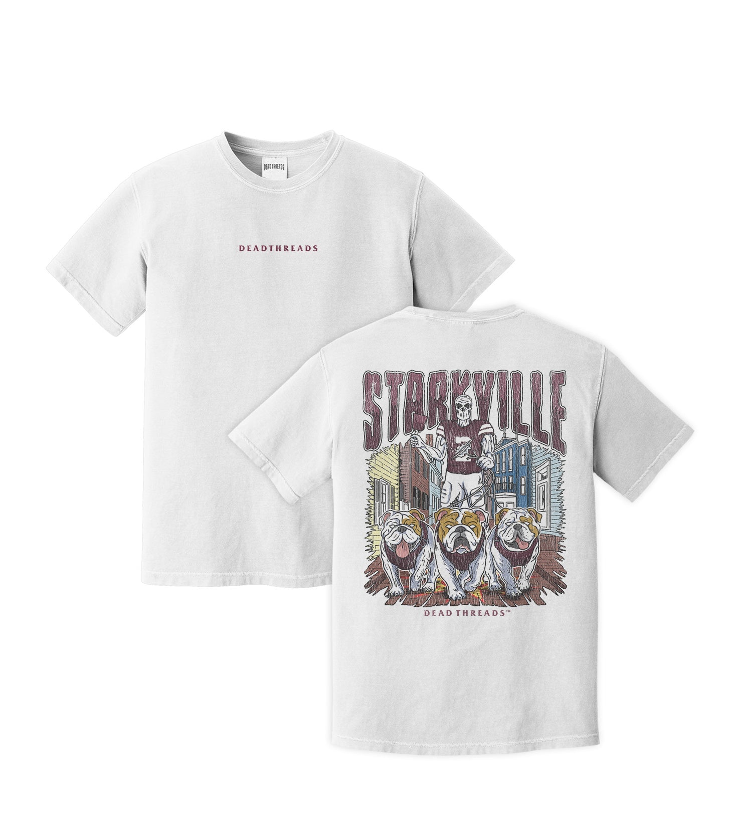 STARKVILLE FOOTBALL - “DT ESSENTIAL" PREMIUM T - SHIRT – T-Shirt – Dead Threads Apparel