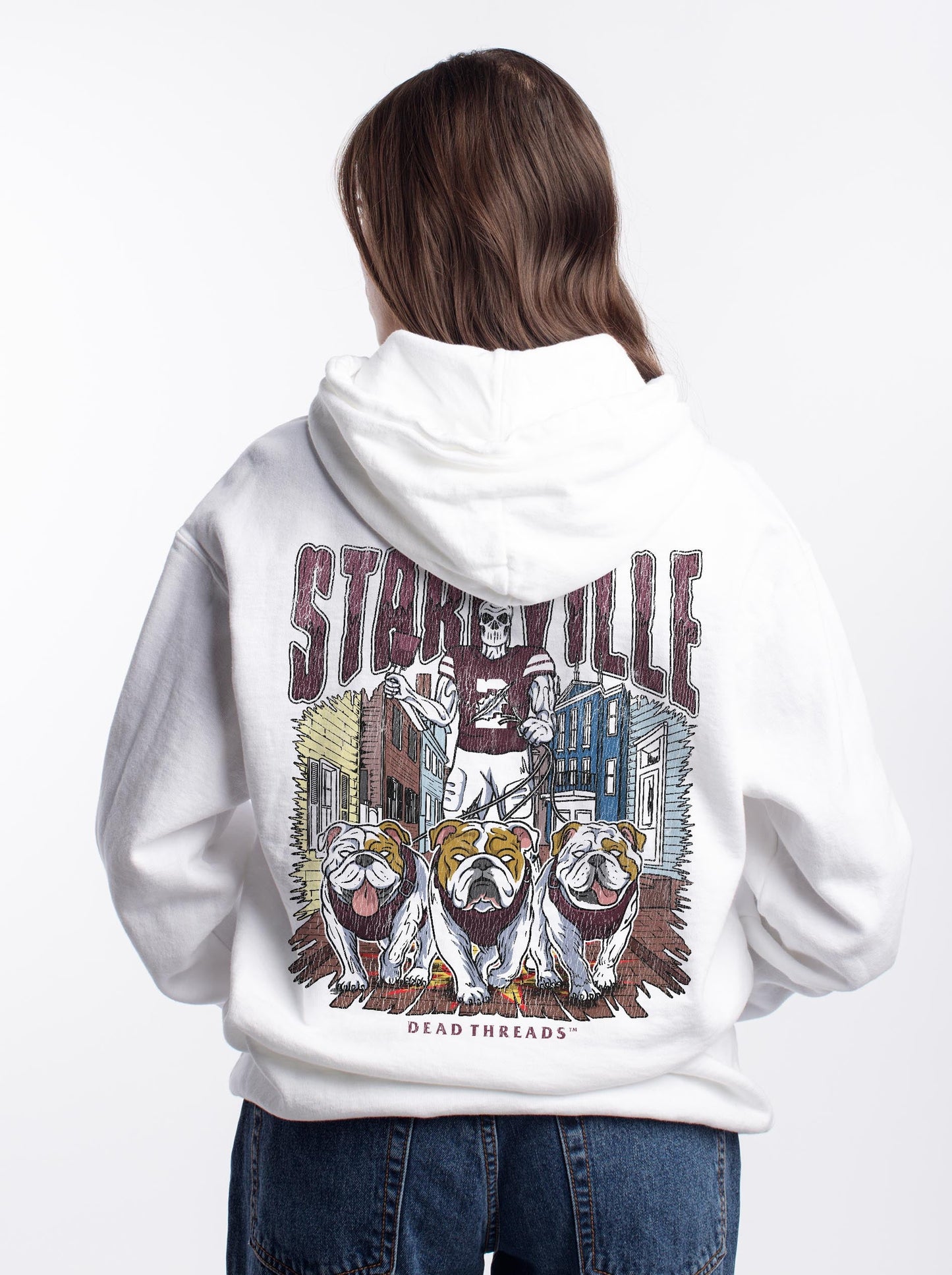 STARKVILLE FOOTBALL - HOODIE – Hoodie – Dead Threads Apparel