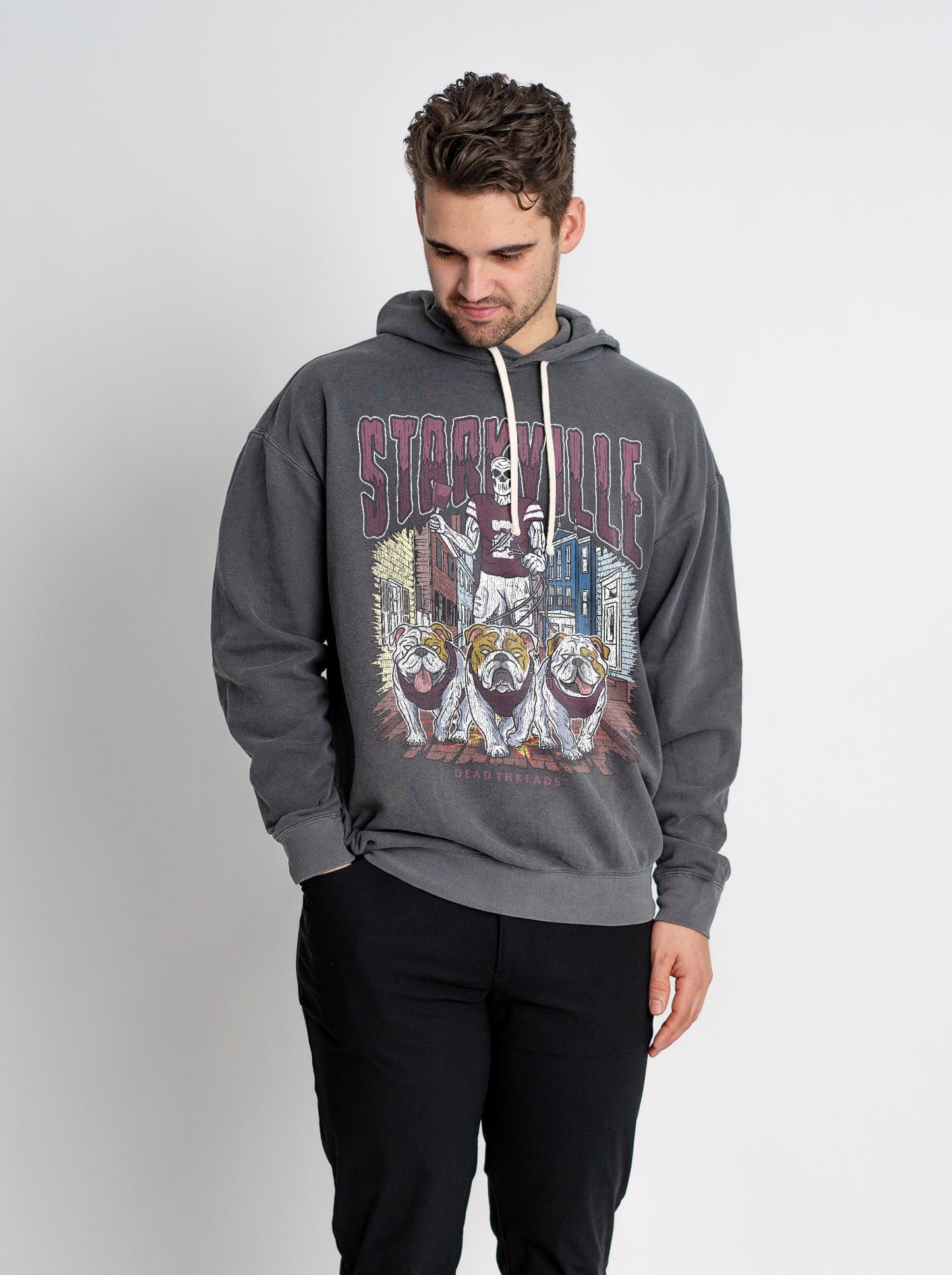 STARKVILLE FOOTBALL - LIGHTWEIGHT HOODIE – Lightweight – Dead Threads Apparel