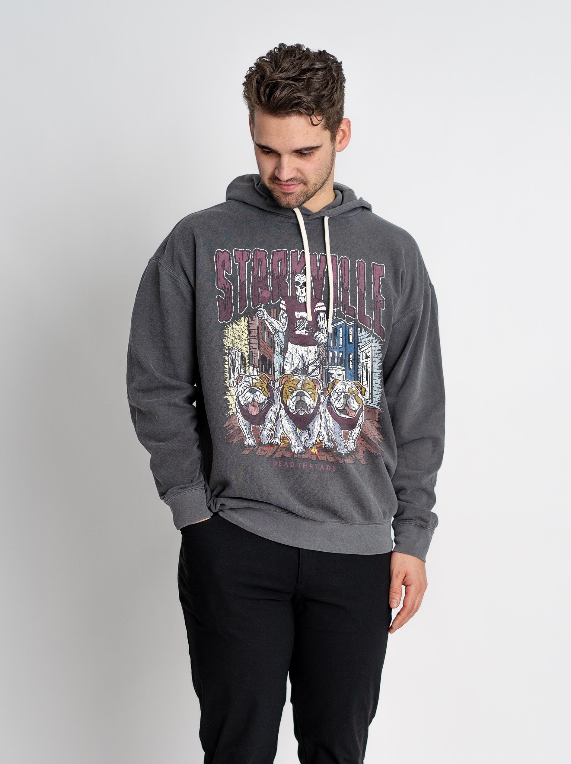 STARKVILLE FOOTBALL - LIGHTWEIGHT HOODIE – Lightweight – Dead Threads Apparel