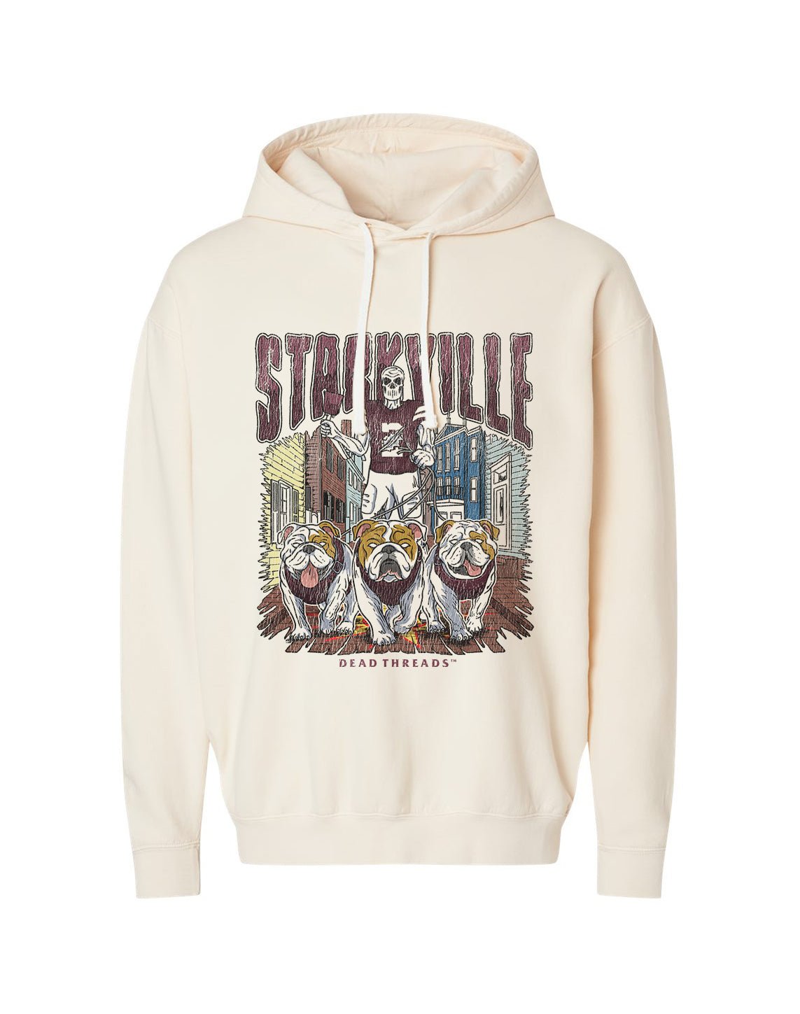 STARKVILLE FOOTBALL - LIGHTWEIGHT HOODIE – Lightweight – Dead Threads Apparel