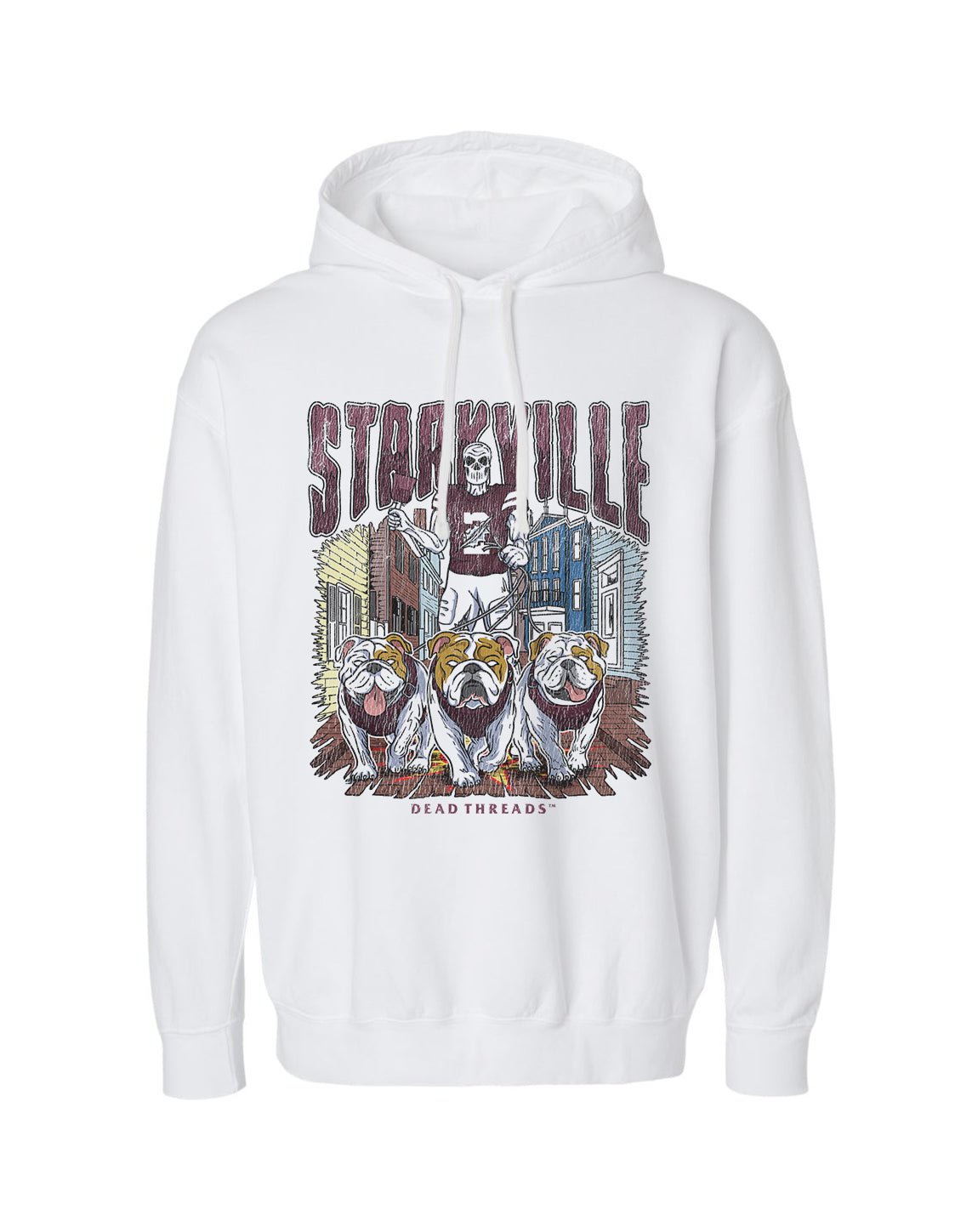 STARKVILLE FOOTBALL - LIGHTWEIGHT HOODIE – Lightweight – Dead Threads Apparel
