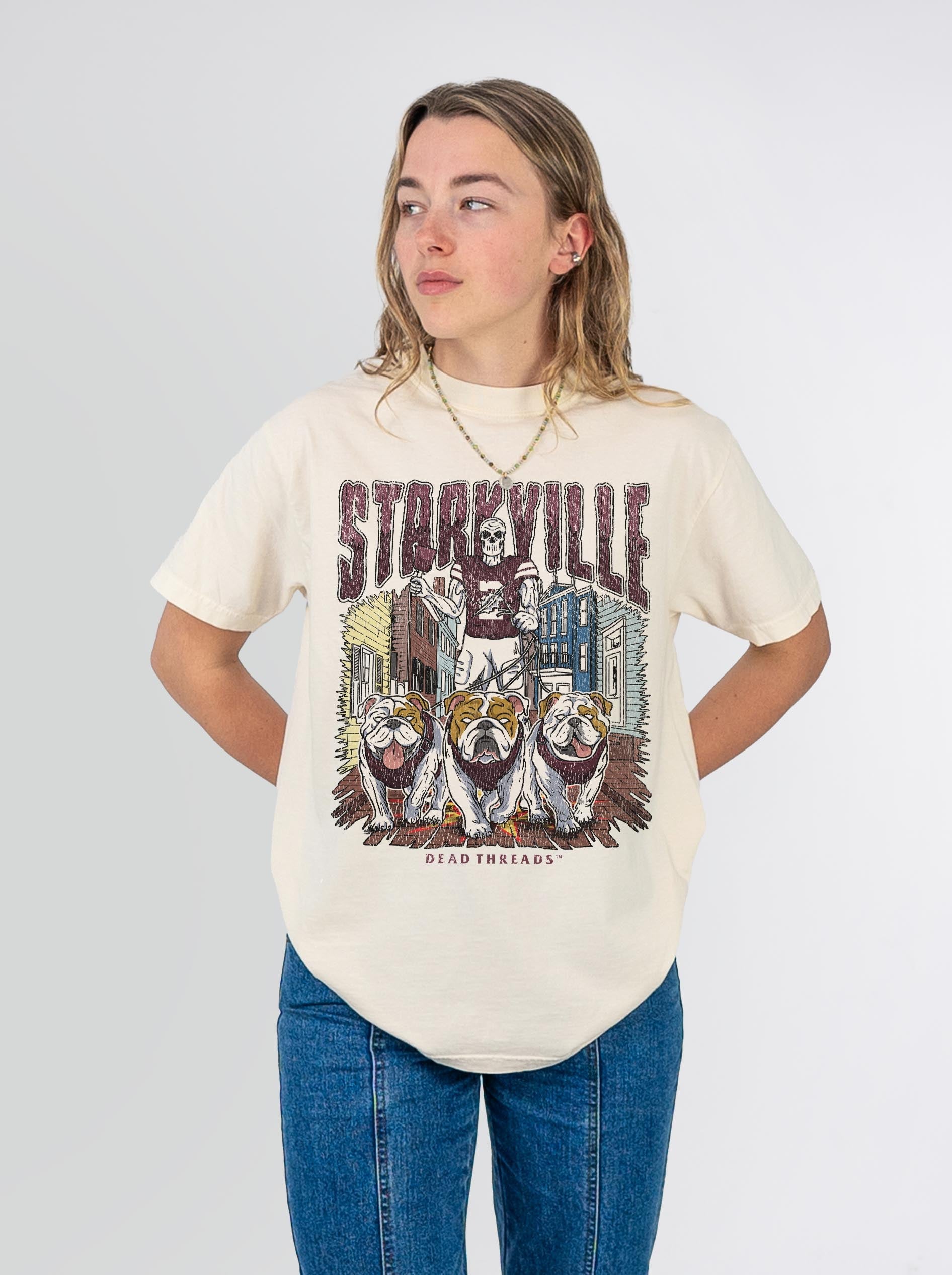 STARKVILLE FOOTBALL – T-Shirt – Dead Threads Apparel