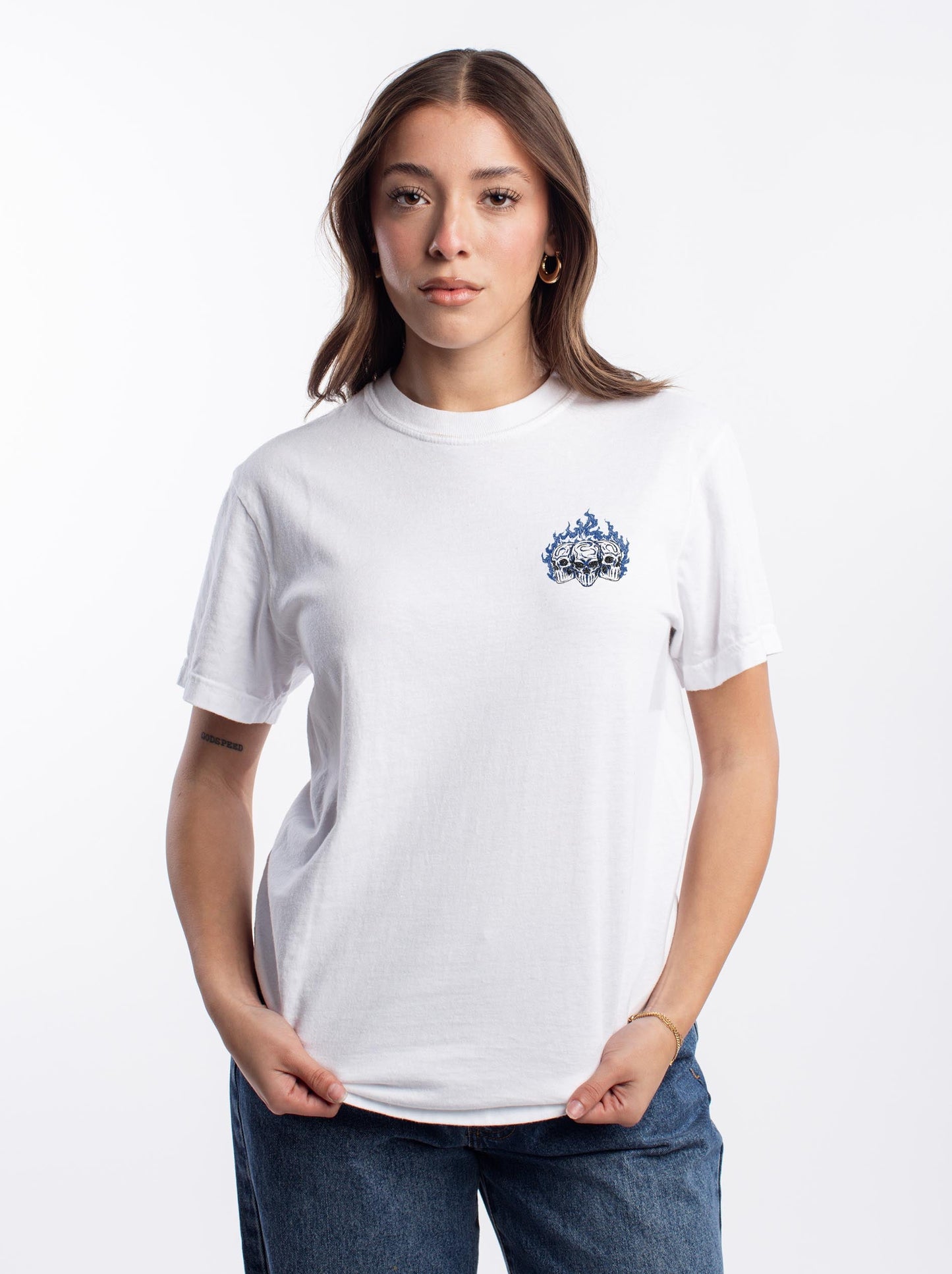 STATE COLLEGE BASKETBALL - “3 SKULL” PREMIUM T - SHIRT – T-Shirt – Dead Threads Apparel