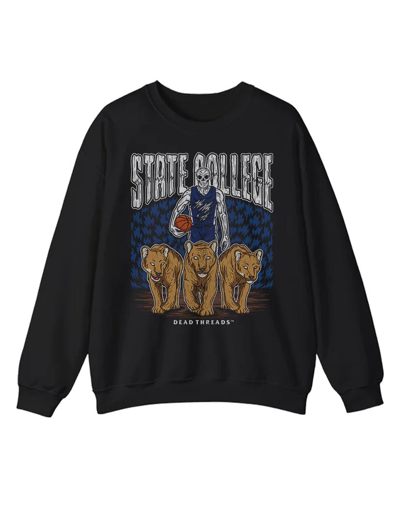 STATE COLLEGE BASKETBALL CREWNECK SWEATSHIRT – Sweatshirt – Dead Threads Apparel