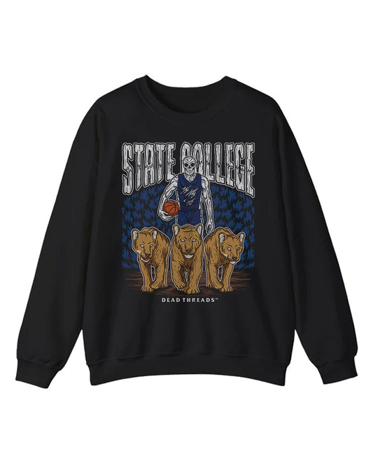 STATE COLLEGE BASKETBALL CREWNECK SWEATSHIRT – Sweatshirt – Dead Threads Apparel