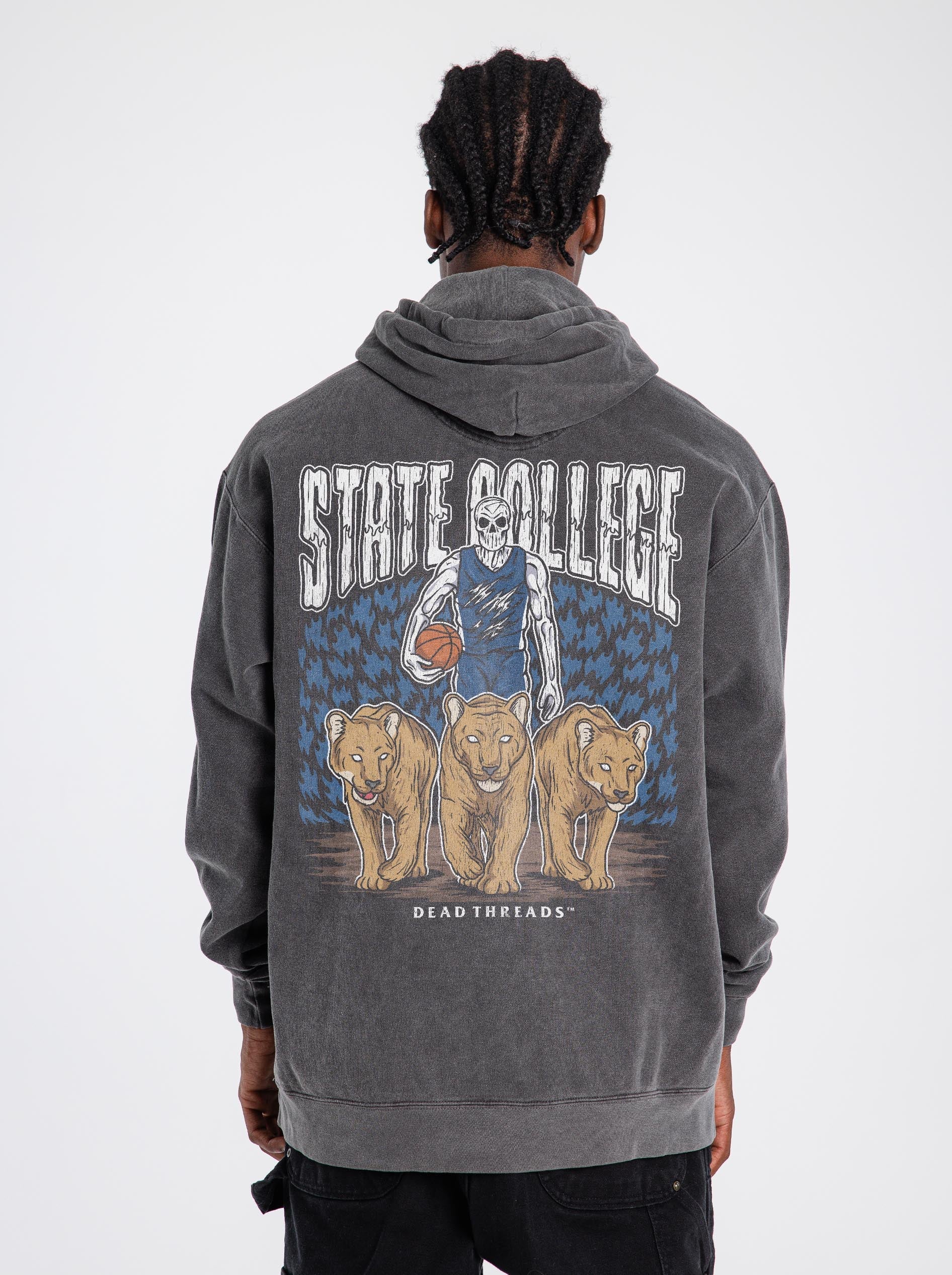 STATE COLLEGE BASKETBALL - “DT ESSENTIAL" HOODIE – Hoodie – Dead Threads Apparel