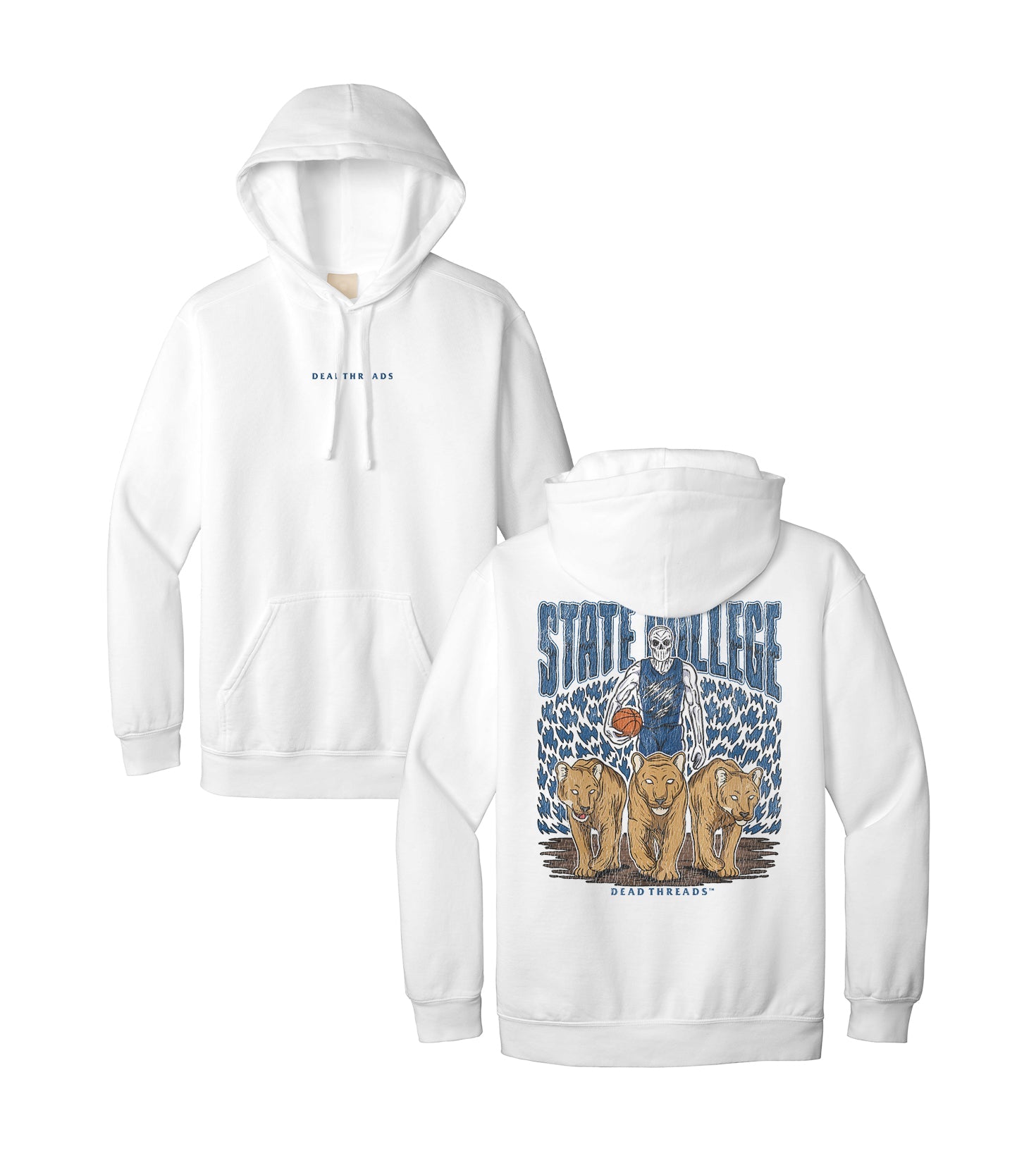 STATE COLLEGE BASKETBALL - “DT ESSENTIAL" HOODIE – Hoodie – Dead Threads Apparel