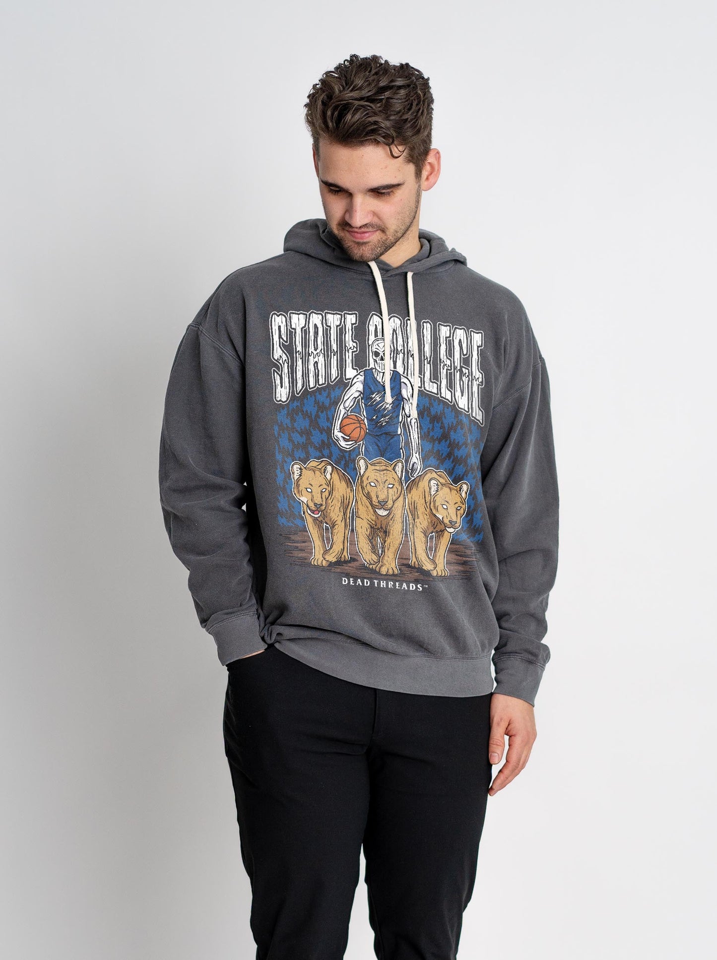 STATE COLLEGE BASKETBALL - LIGHTWEIGHT HOODIE – Lightweight – Dead Threads Apparel
