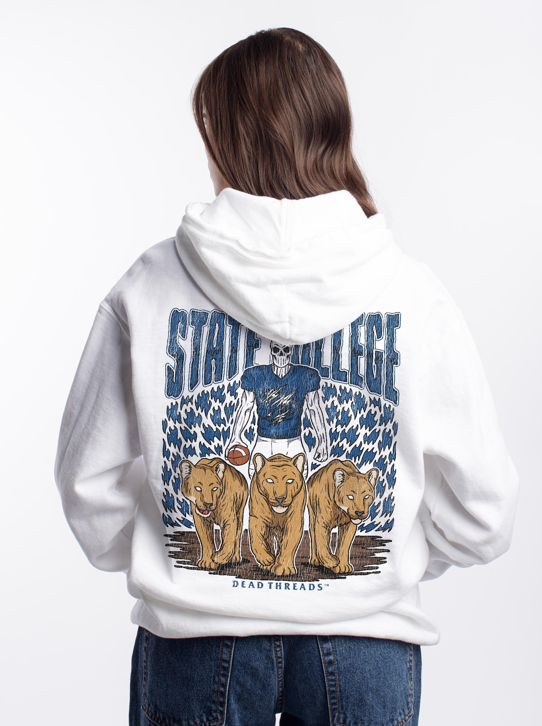 STATE COLLEGE FOOTBALL - “DT ESSENTIAL" HOODIE – Hoodie – Dead Threads Apparel