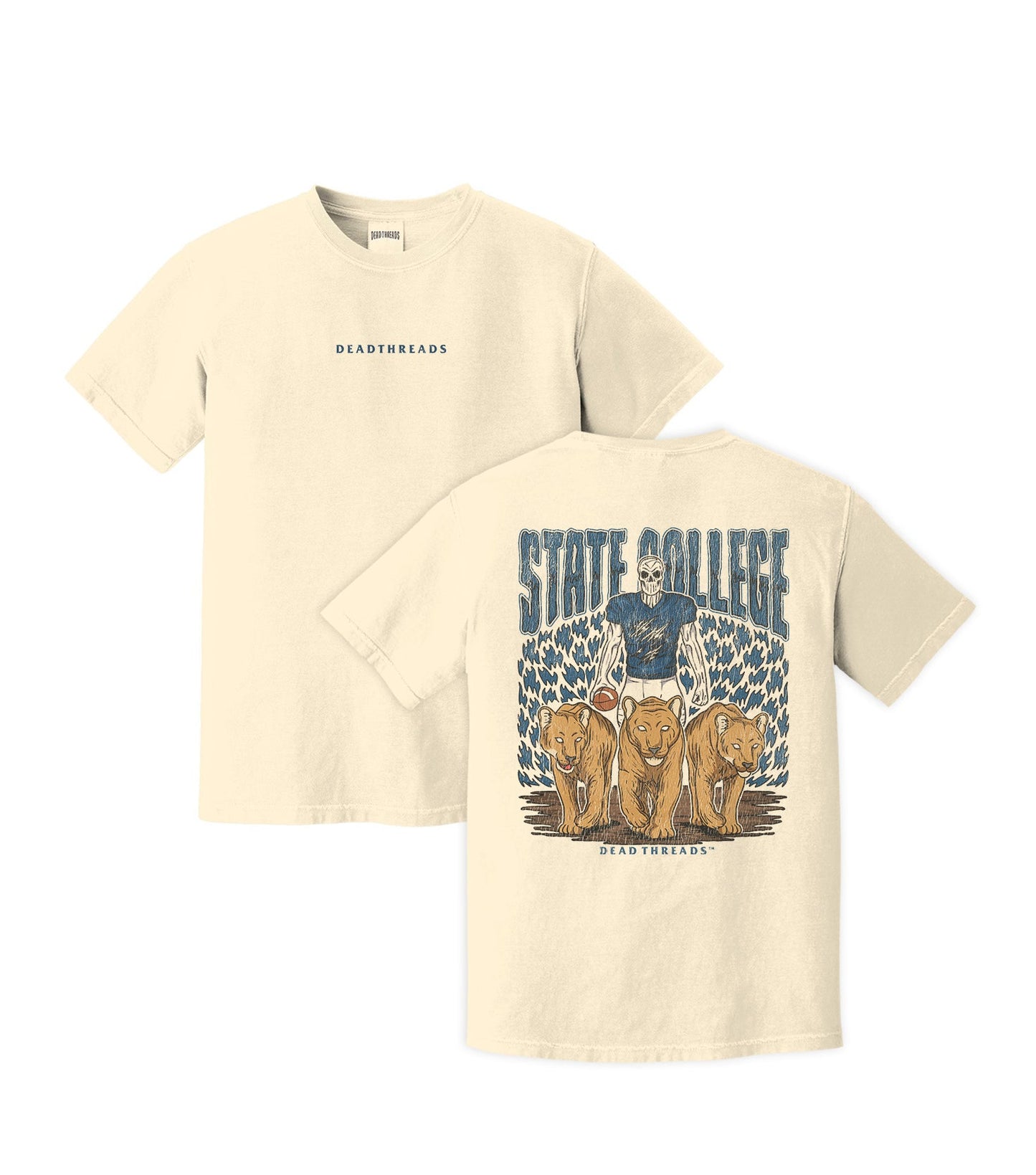 STATE COLLEGE FOOTBALL - “DT ESSENTIAL" PREMIUM T - SHIRT – T-Shirt – Dead Threads Apparel