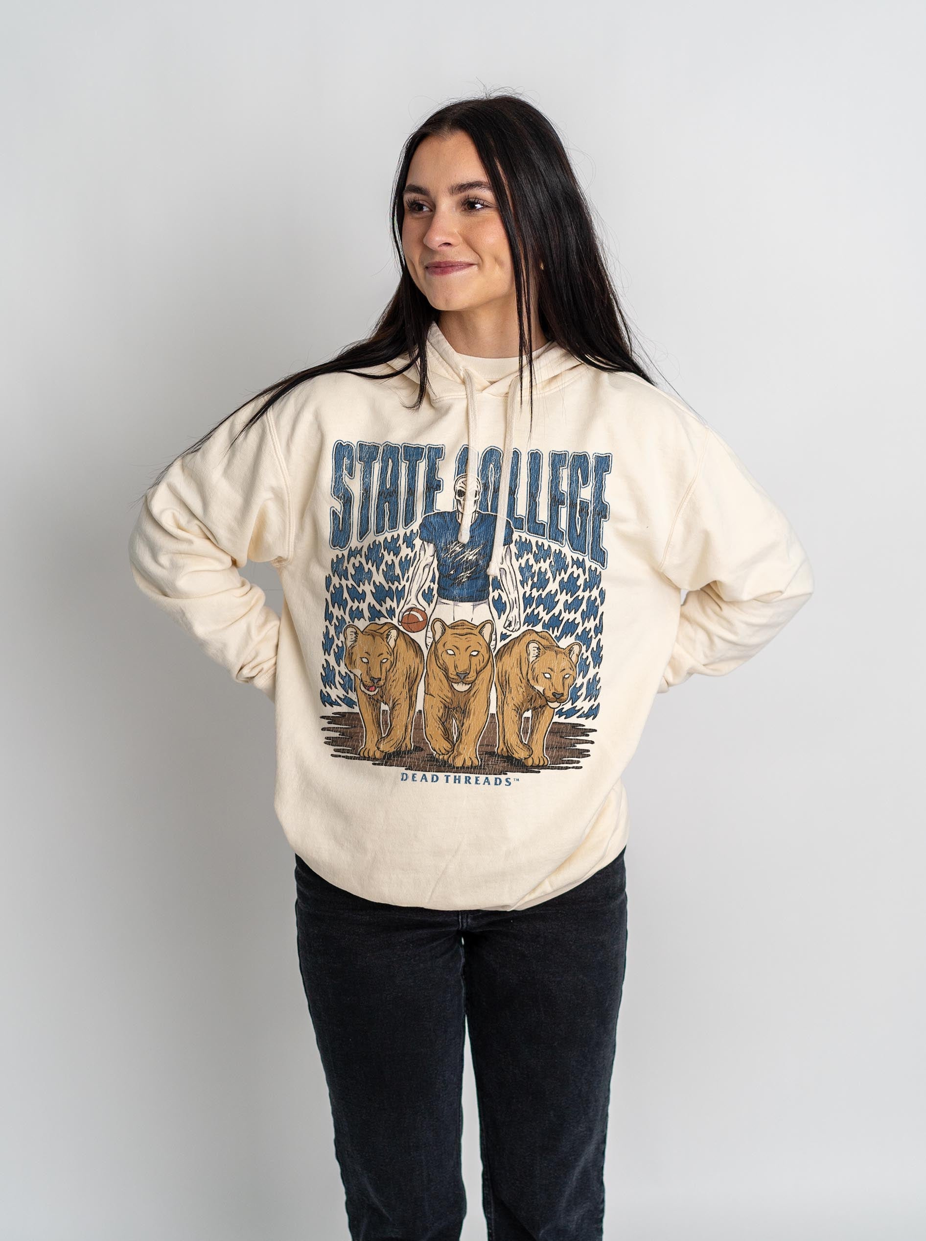 STATE COLLEGE FOOTBALL - LIGHTWEIGHT HOODIE – Lightweight – Dead Threads Apparel