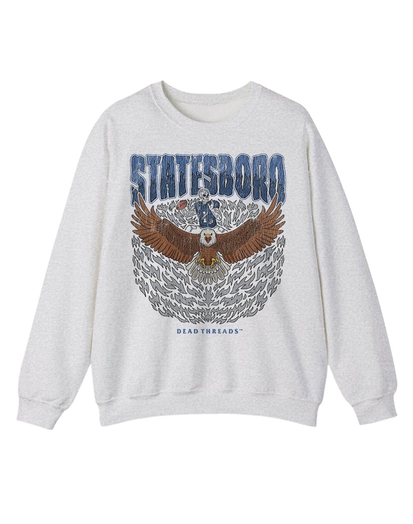 STATESBORO FOOTBALL CREWNECK SWEATSHIRT – Sweatshirt – Dead Threads Apparel