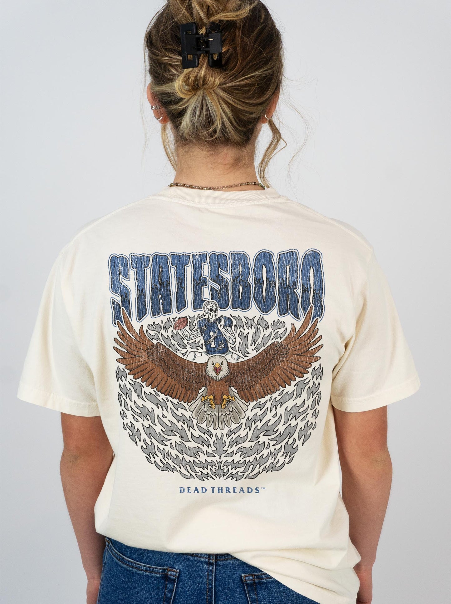 STATESBORO FOOTBALL - “DT ESSENTIAL" PREMIUM T - SHIRT – T-Shirt – Dead Threads Apparel