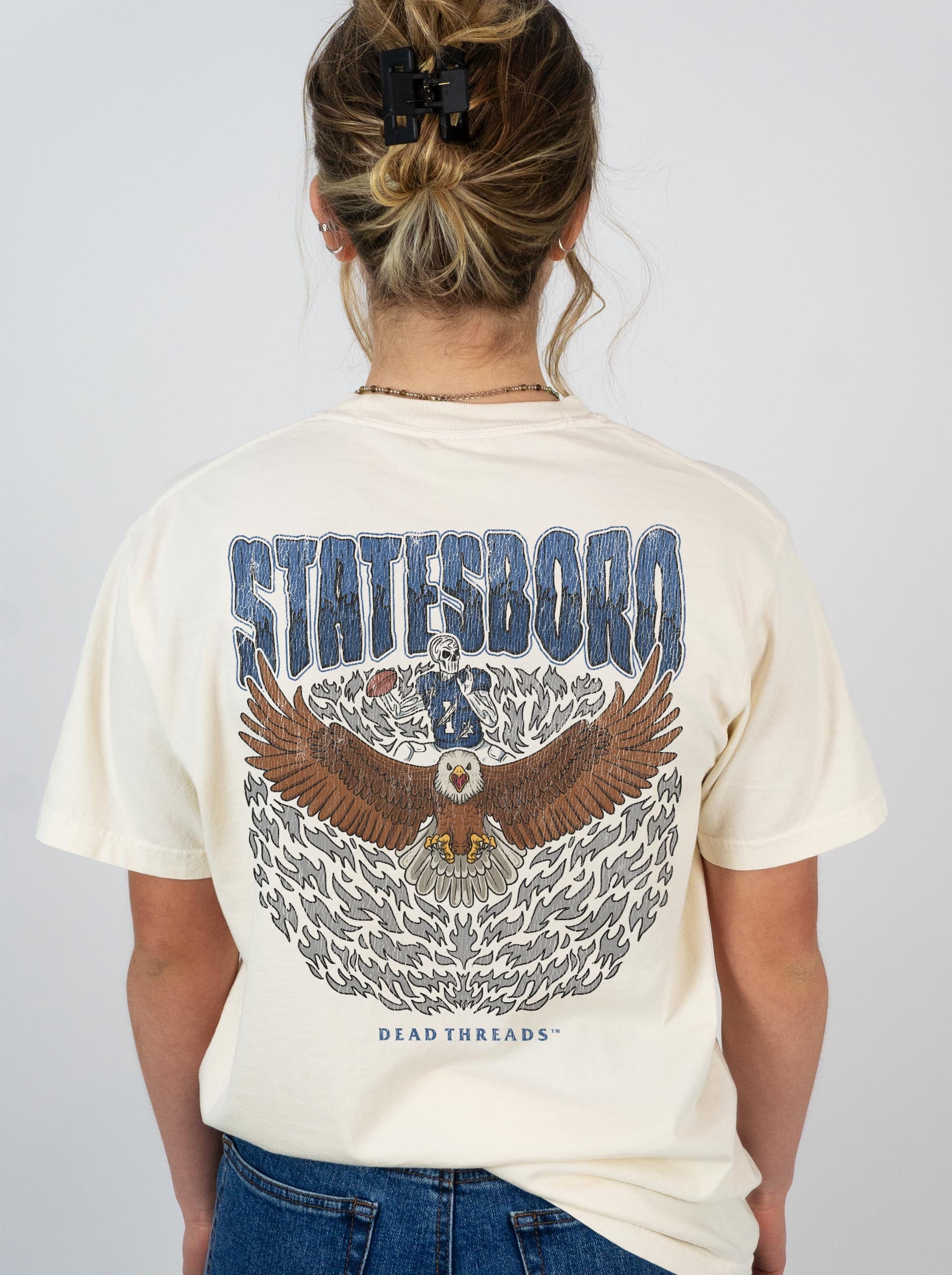 STATESBORO FOOTBALL - “DT ESSENTIAL" PREMIUM T - SHIRT – T-Shirt – Dead Threads Apparel