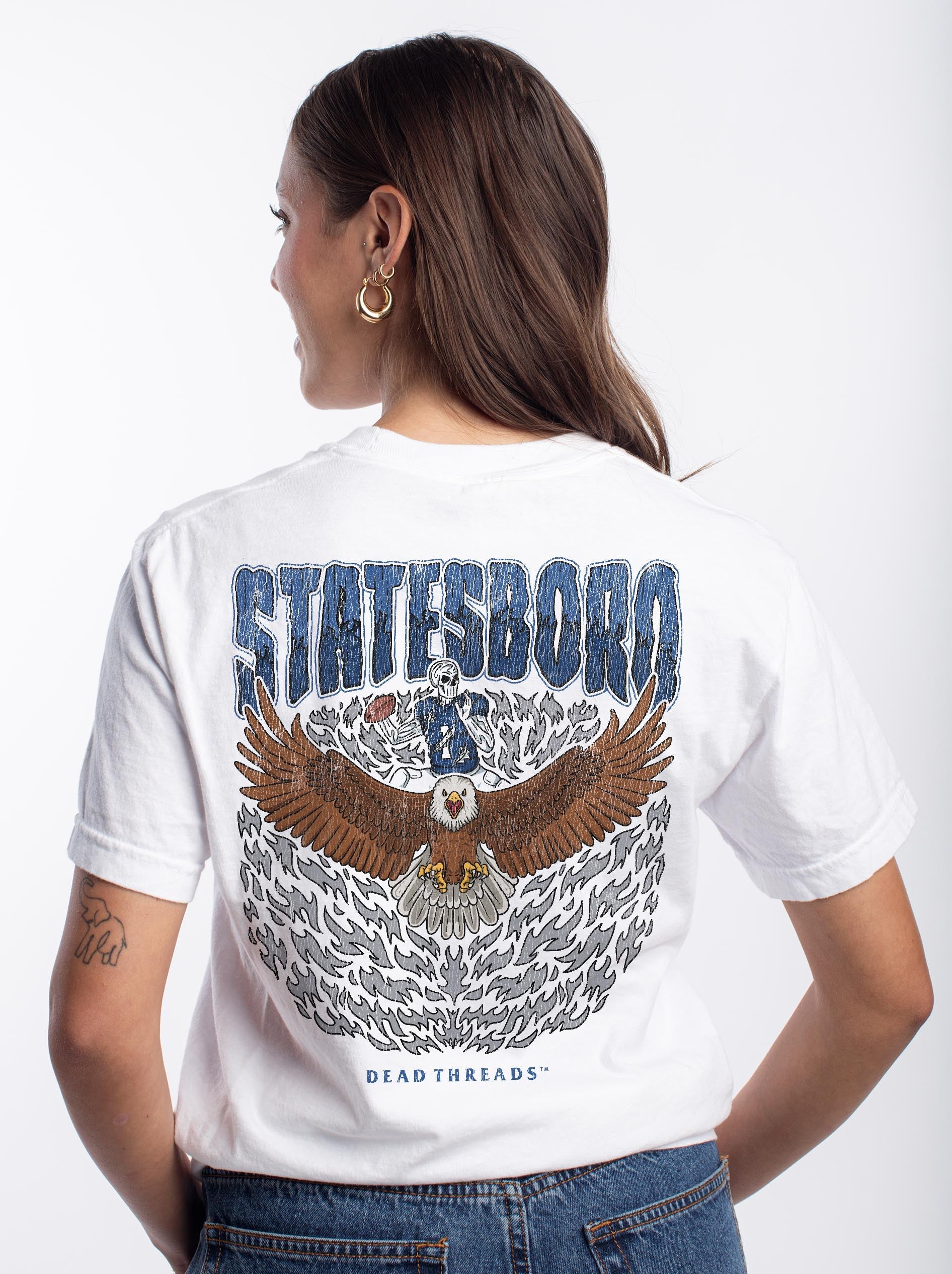 STATESBORO FOOTBALL - “DT ESSENTIAL" PREMIUM T - SHIRT – T-Shirt – Dead Threads Apparel