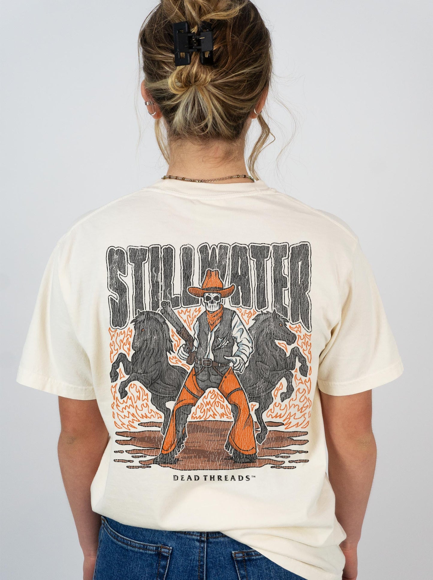 STILLWATER - “3 SKULL” PREMIUM T - SHIRT – T-Shirt – Dead Threads Apparel