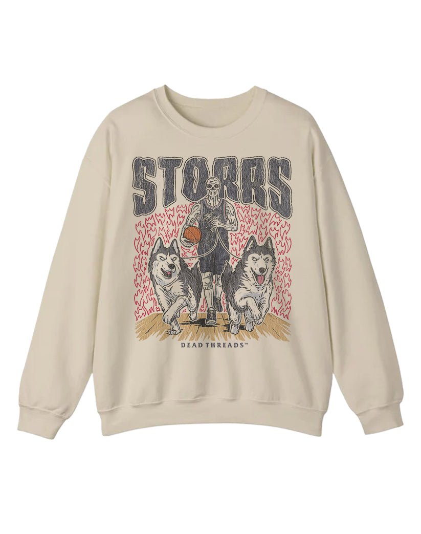 STORRS BASKETBALL CREWNECK SWEATSHIRT – Sweatshirt – Dead Threads Apparel
