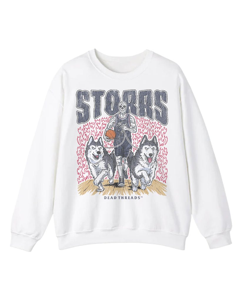 STORRS BASKETBALL CREWNECK SWEATSHIRT – Sweatshirt – Dead Threads Apparel