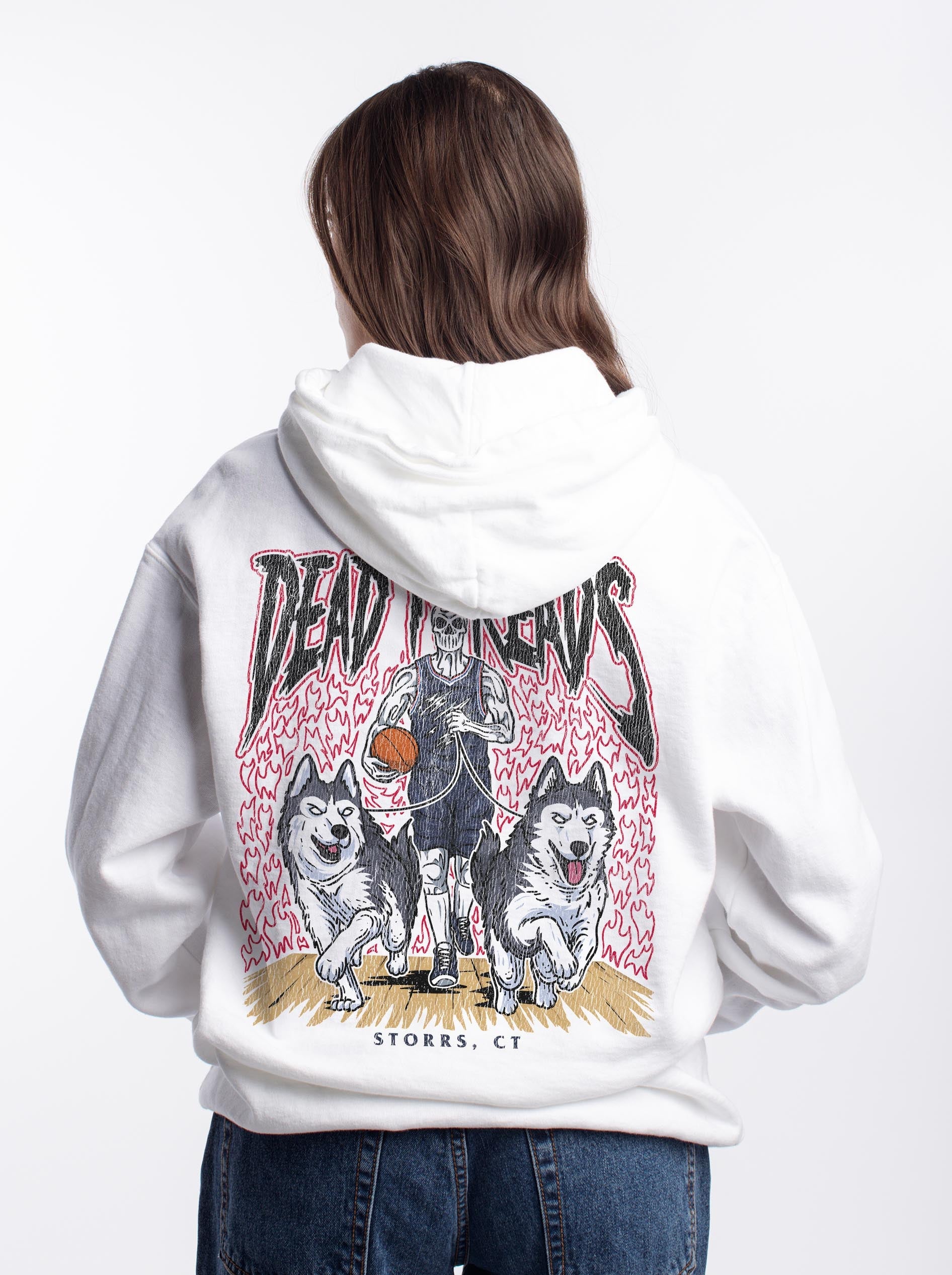 STORRS BASKETBALL - “DT ESSENTIAL" HOODIE – Hoodie – Dead Threads Apparel