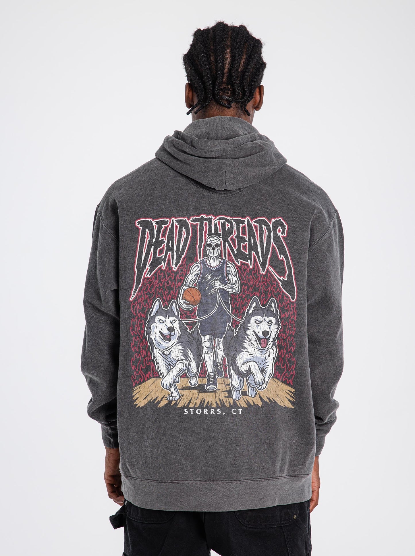 STORRS BASKETBALL - “DT ESSENTIAL" HOODIE – Hoodie – Dead Threads Apparel