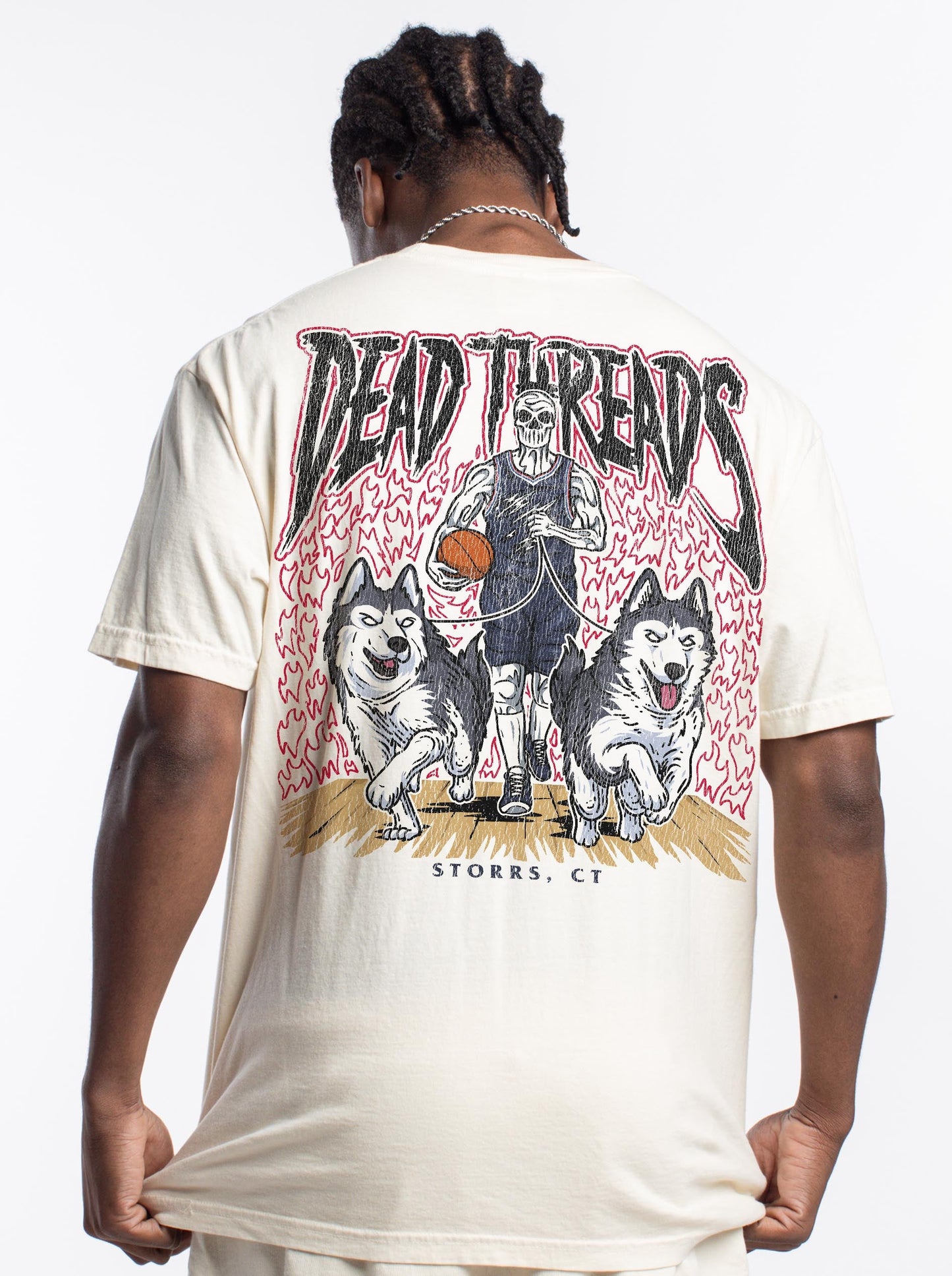 STORRS BASKETBALL - “DT ESSENTIAL" PREMIUM T-SHIRT – T-Shirt – Dead Threads Apparel