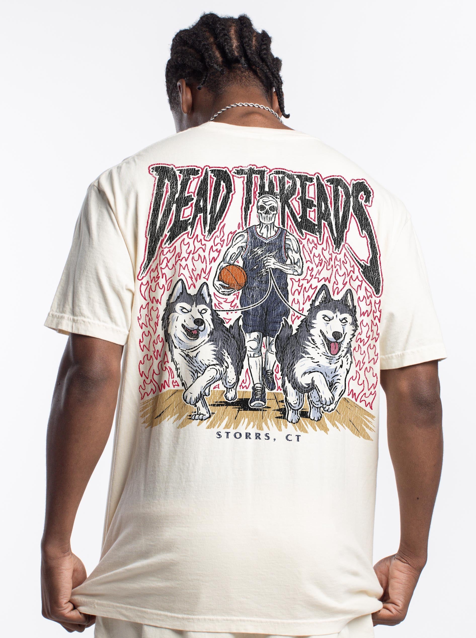 STORRS BASKETBALL - “DT ESSENTIAL" PREMIUM T-SHIRT – T-Shirt – Dead Threads Apparel