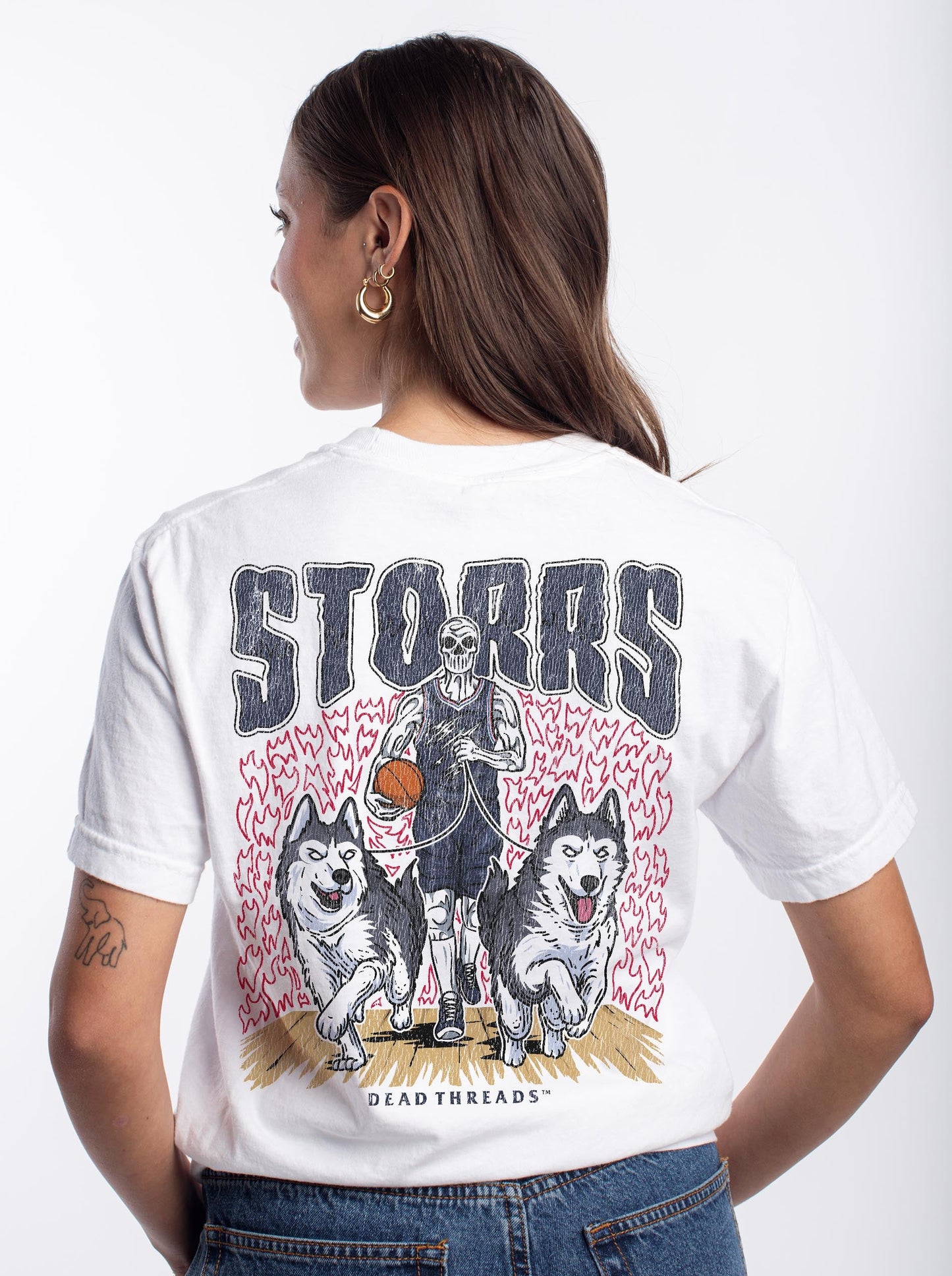 STORRS BASKETBALL - “DT ESSENTIAL" PREMIUM T - SHIRT – T-Shirt – Dead Threads Apparel