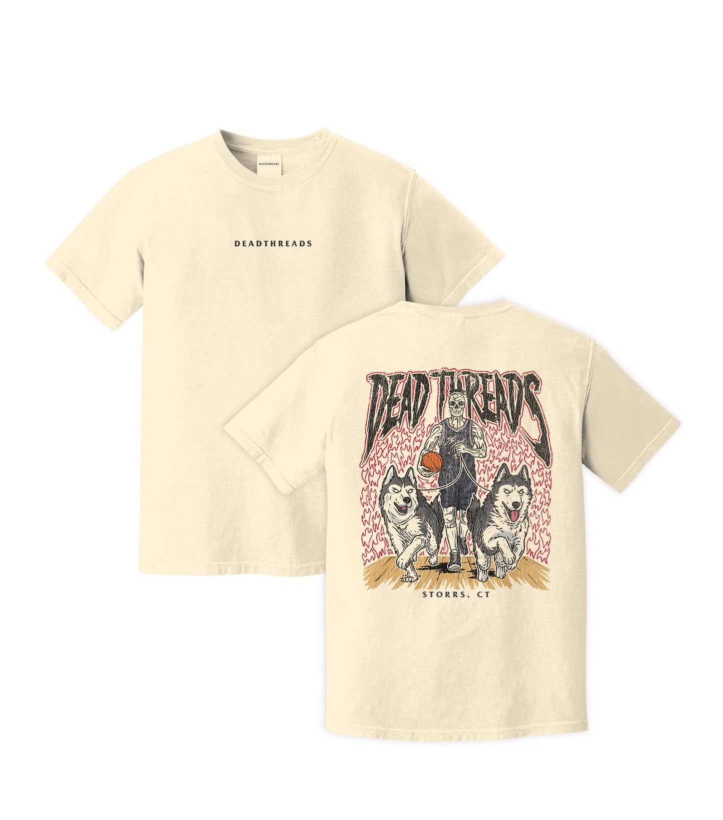 STORRS BASKETBALL - “DT ESSENTIAL" PREMIUM T-SHIRT – T-Shirt – Dead Threads Apparel