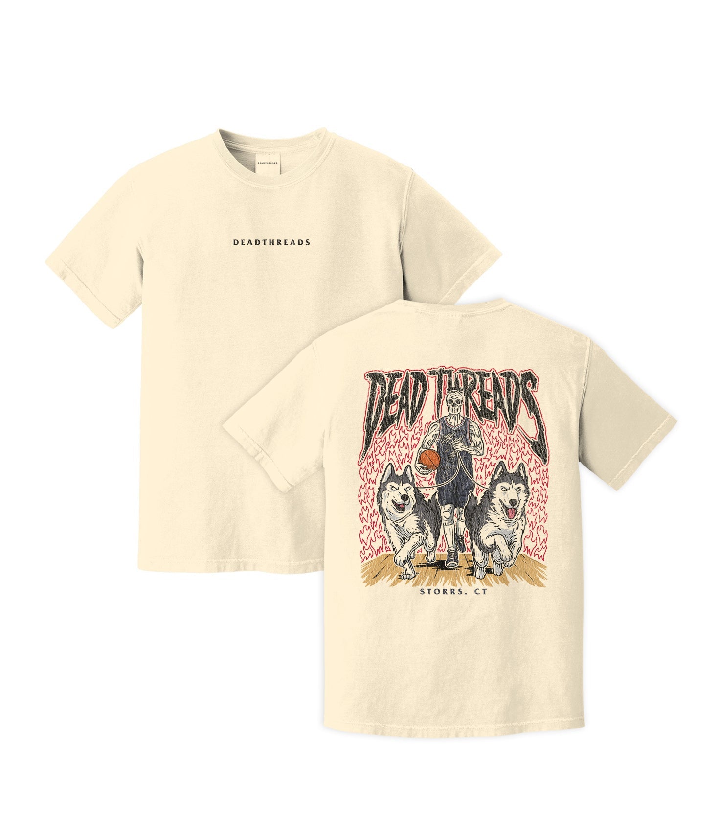 STORRS BASKETBALL - “DT ESSENTIAL" PREMIUM T-SHIRT – T-Shirt – Dead Threads Apparel