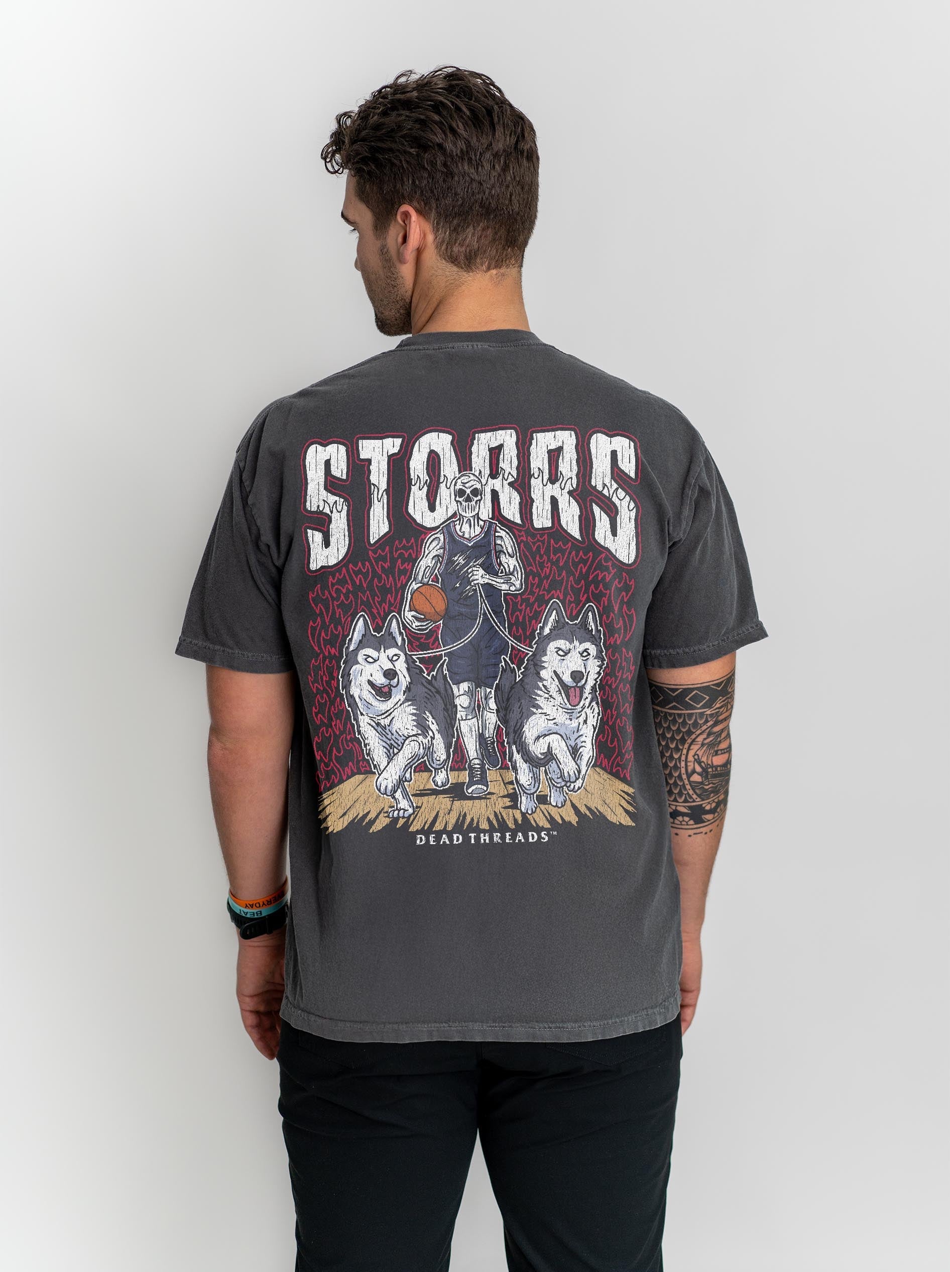 STORRS BASKETBALL - “DT ESSENTIAL" PREMIUM T - SHIRT – T-Shirt – Dead Threads Apparel