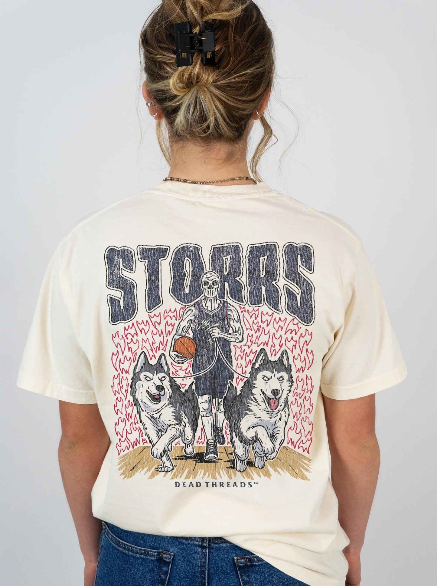 STORRS BASKETBALL - “DT ESSENTIAL" PREMIUM T - SHIRT – T-Shirt – Dead Threads Apparel