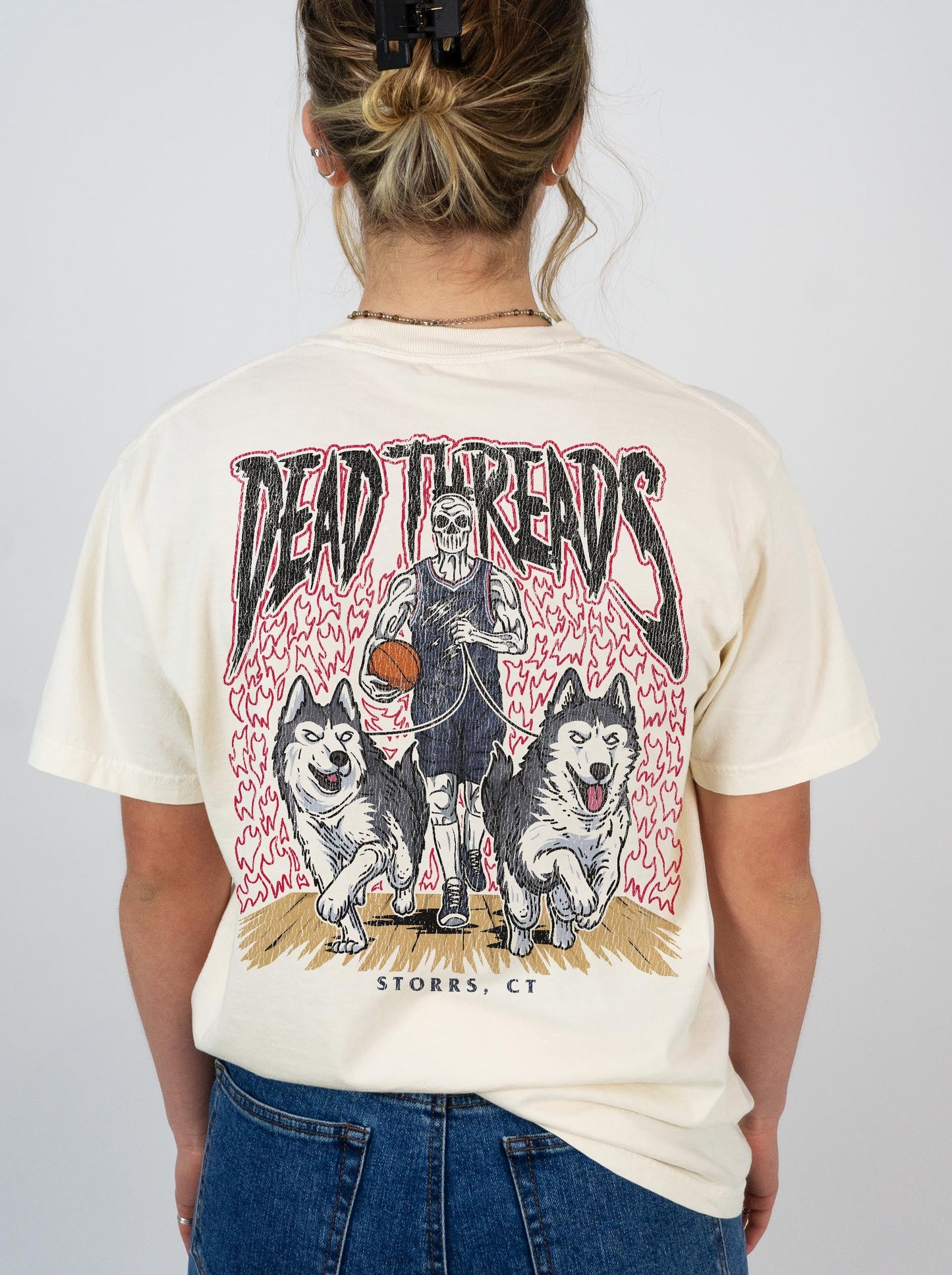 STORRS BASKETBALL - “DT ESSENTIAL" PREMIUM T-SHIRT – T-Shirt – Dead Threads Apparel