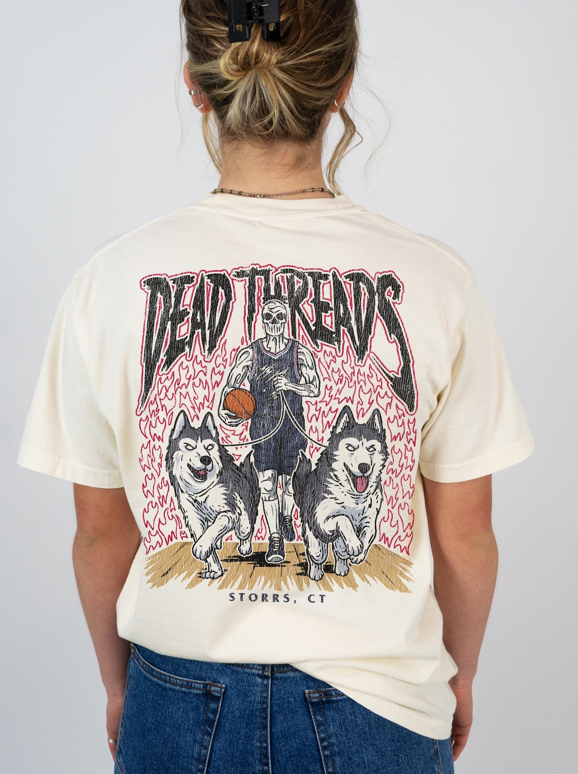 STORRS BASKETBALL - “DT ESSENTIAL" PREMIUM T-SHIRT – T-Shirt – Dead Threads Apparel