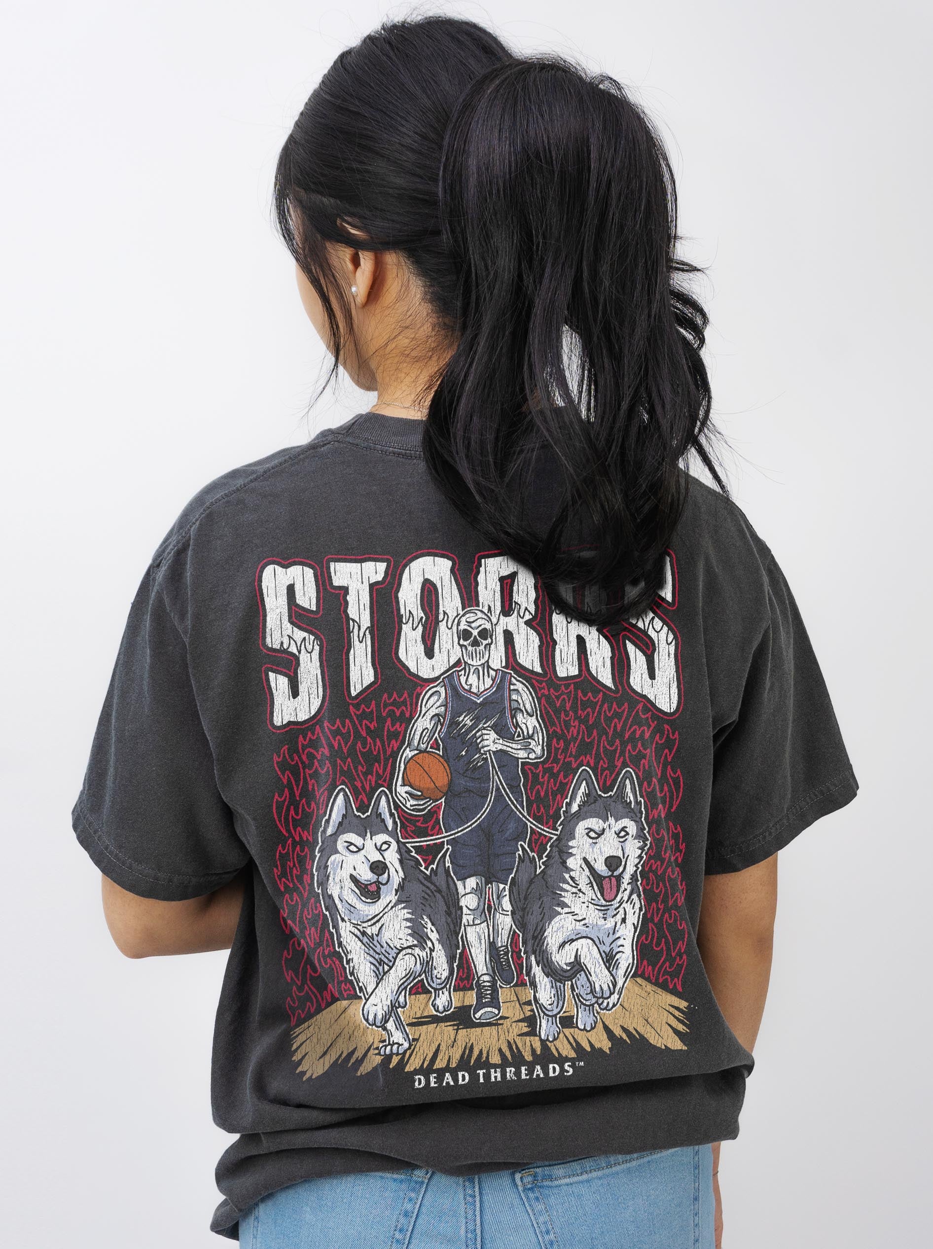 STORRS BASKETBALL - “DT ESSENTIAL" PREMIUM T - SHIRT – T-Shirt – Dead Threads Apparel