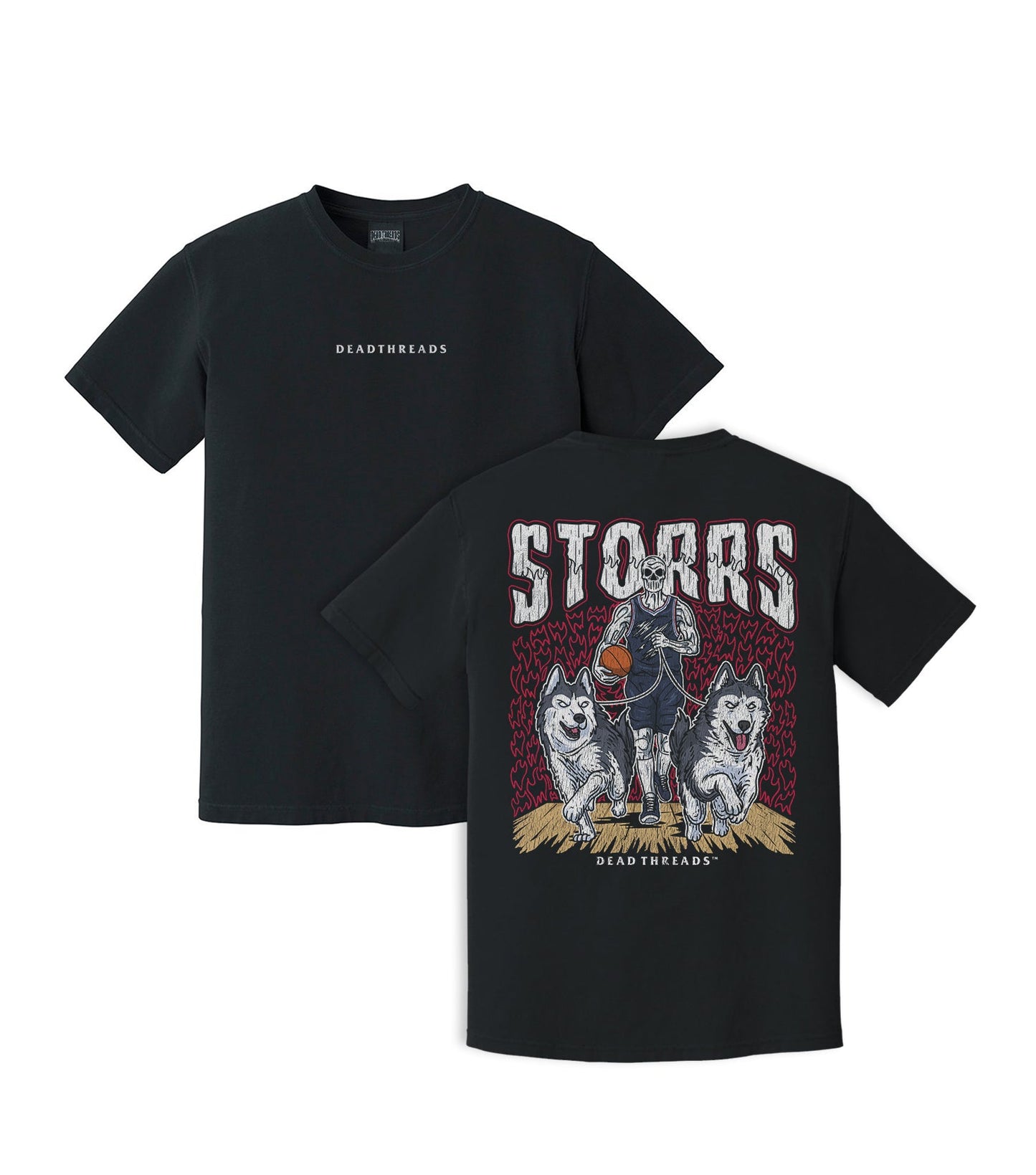 STORRS BASKETBALL - “DT ESSENTIAL" PREMIUM T - SHIRT – T-Shirt – Dead Threads Apparel