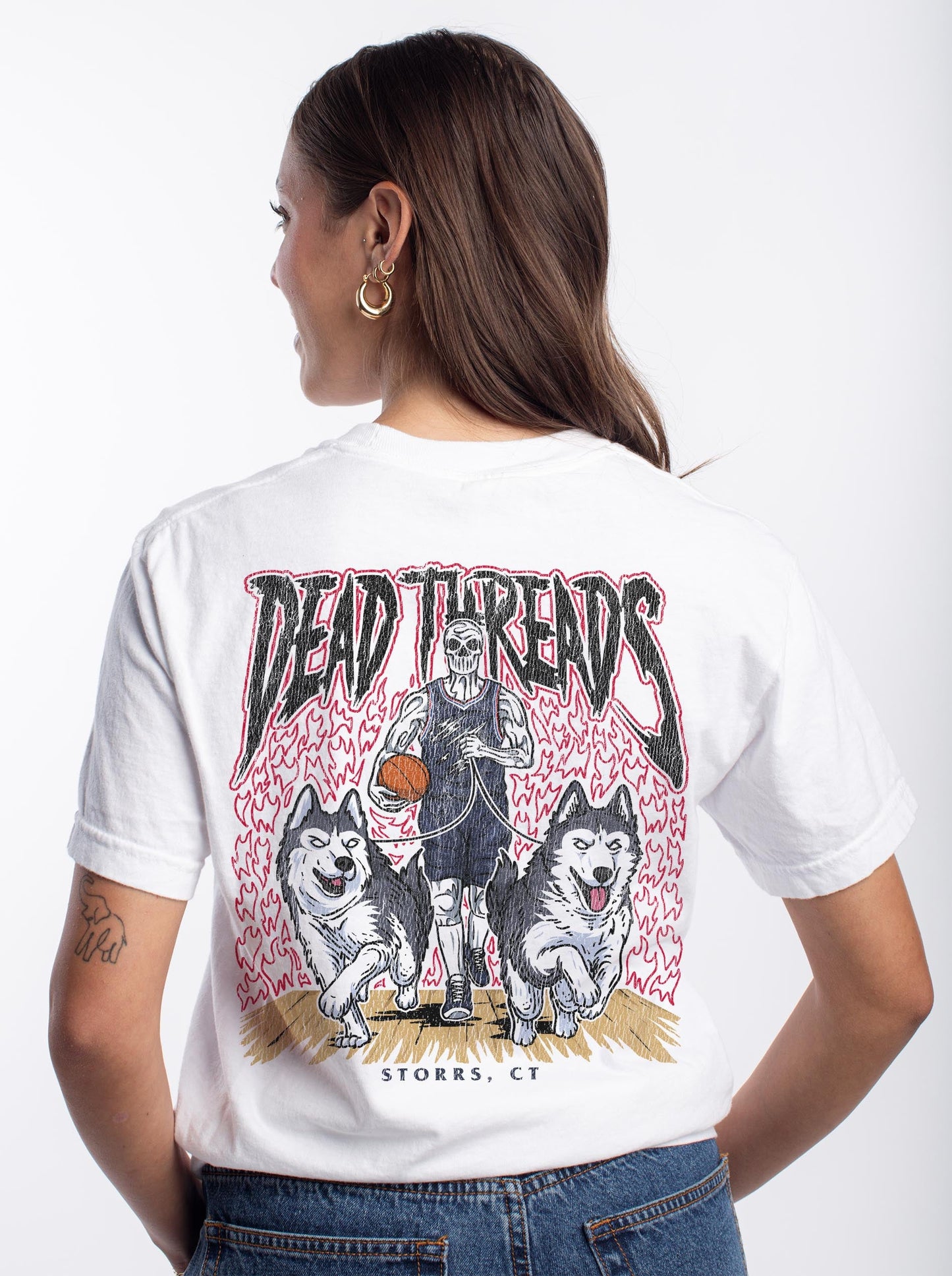 STORRS BASKETBALL - “DT ESSENTIAL" PREMIUM T-SHIRT – T-Shirt – Dead Threads Apparel