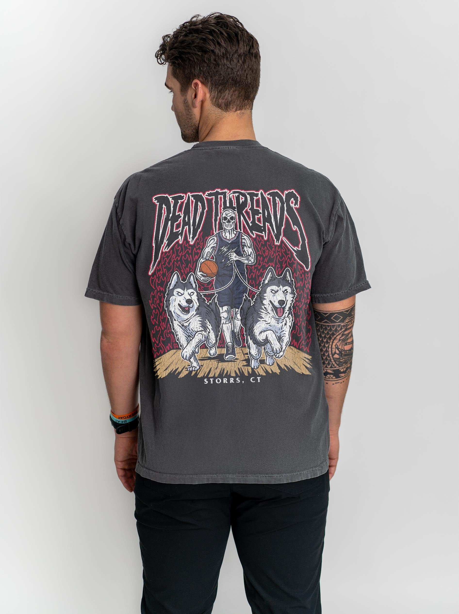 STORRS BASKETBALL - “DT ESSENTIAL" PREMIUM T-SHIRT – T-Shirt – Dead Threads Apparel