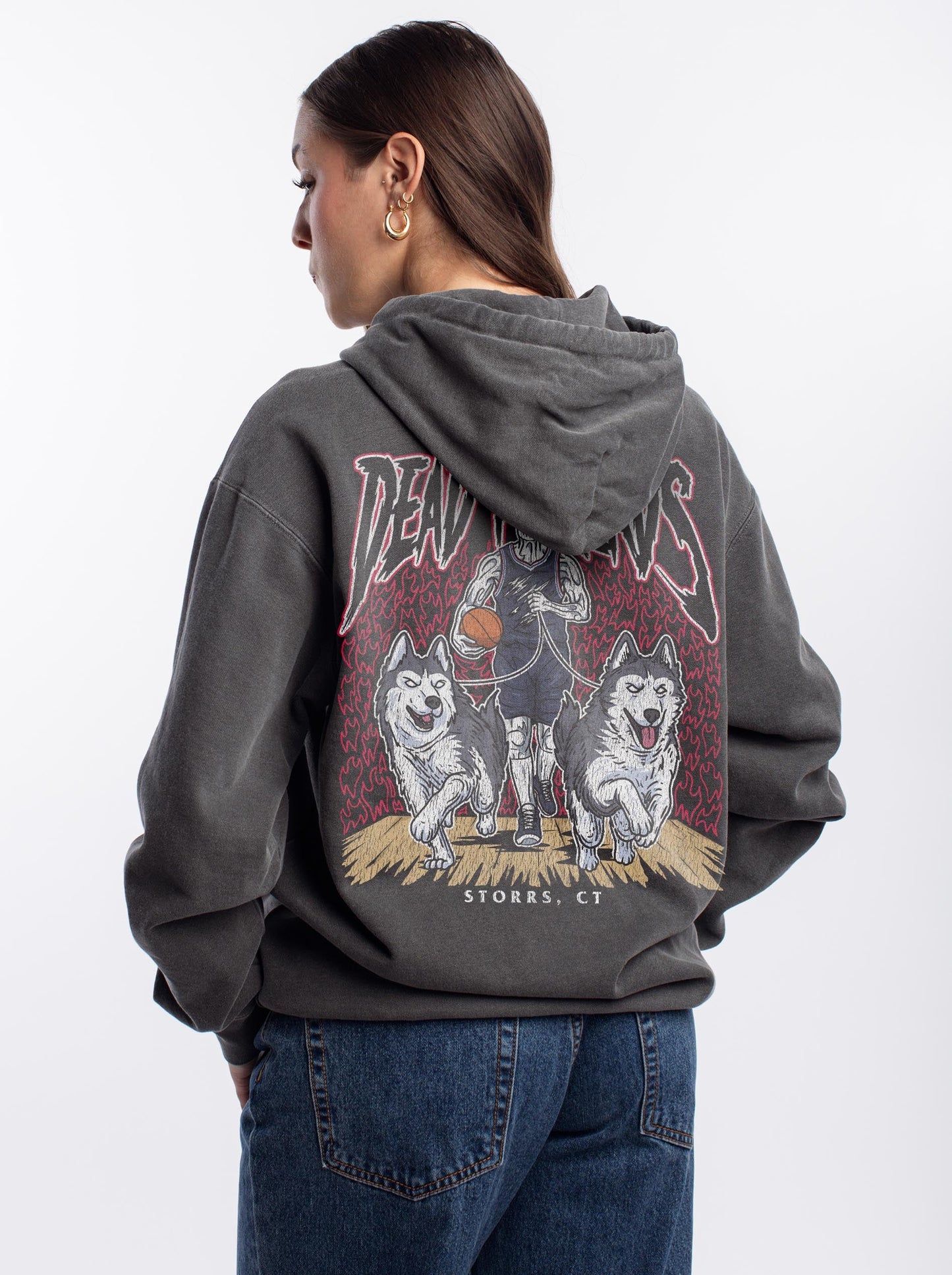 STORRS BASKETBALL - HOODIE – Hoodie – Dead Threads Apparel