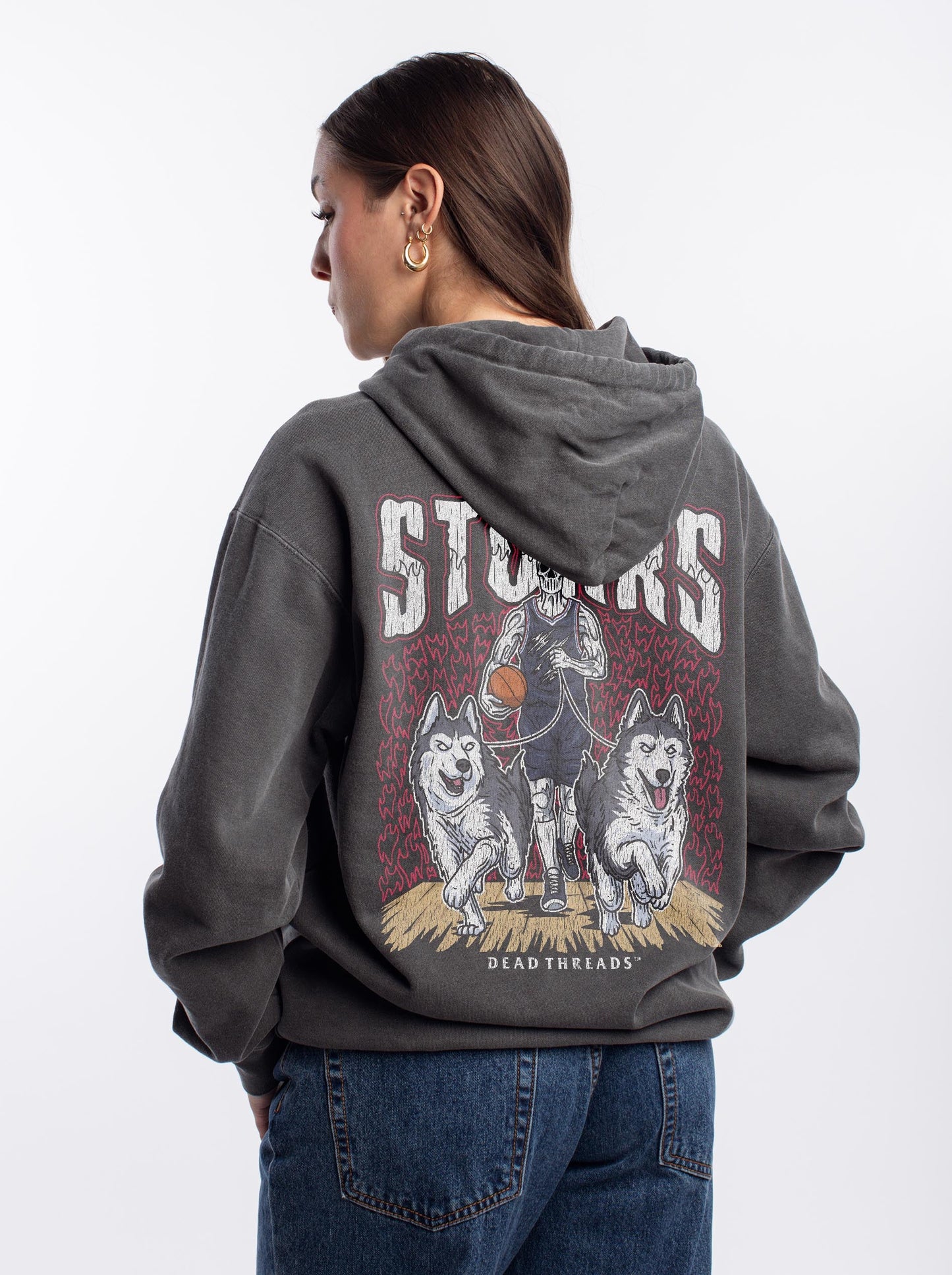 STORRS BASKETBALL - HOODIE – Hoodie – Dead Threads Apparel
