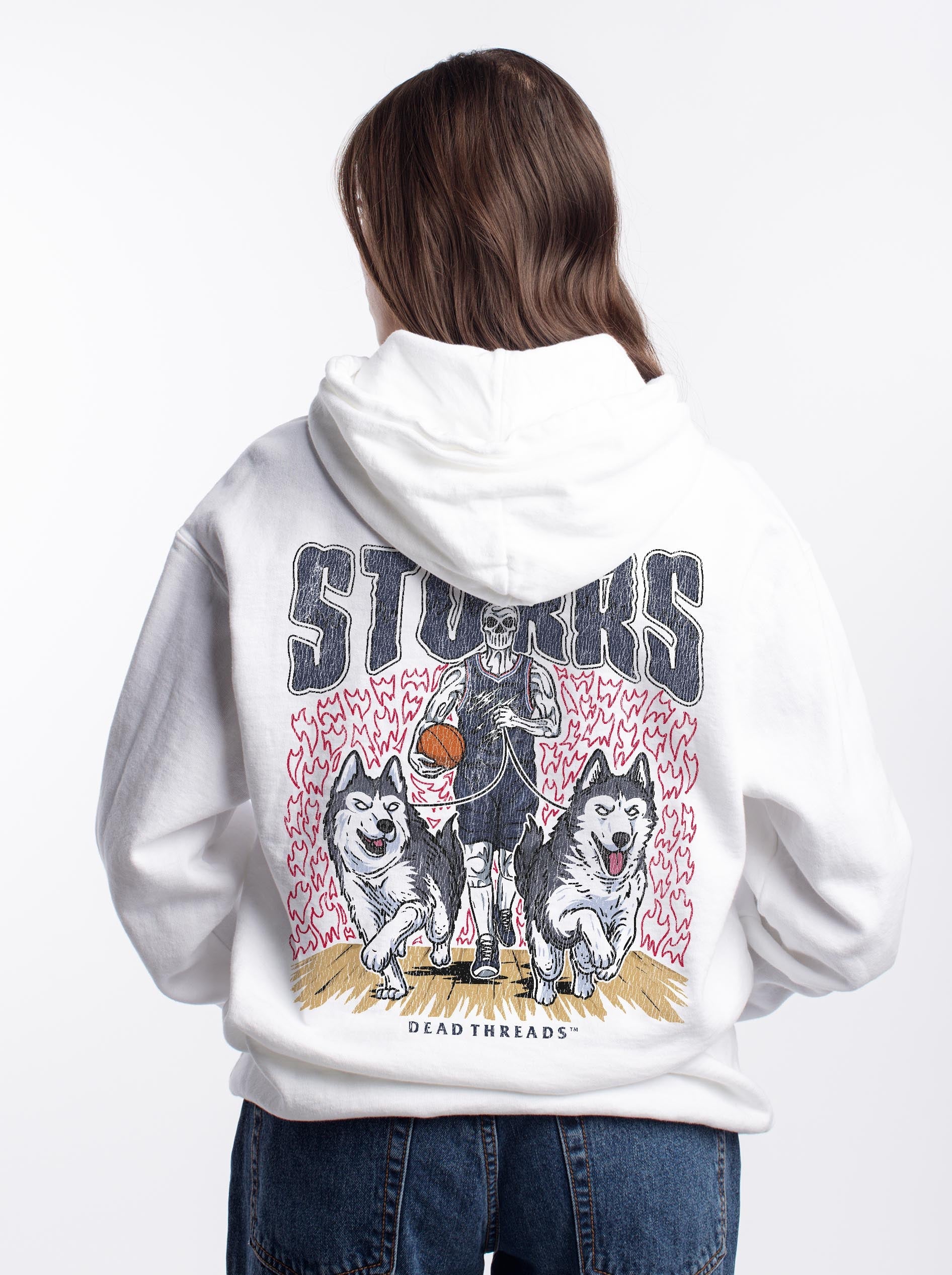 STORRS BASKETBALL - HOODIE – Hoodie – Dead Threads Apparel