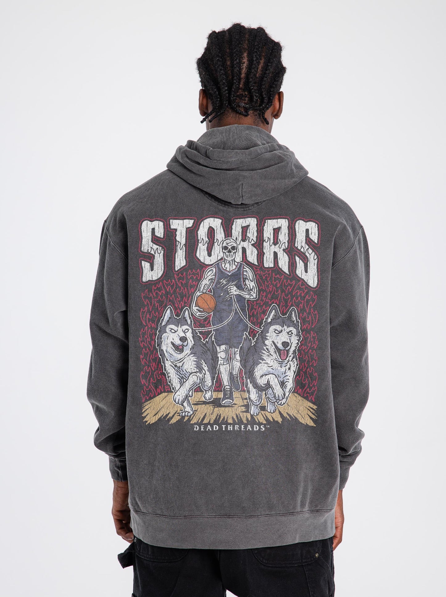 STORRS BASKETBALL - HOODIE – Hoodie – Dead Threads Apparel
