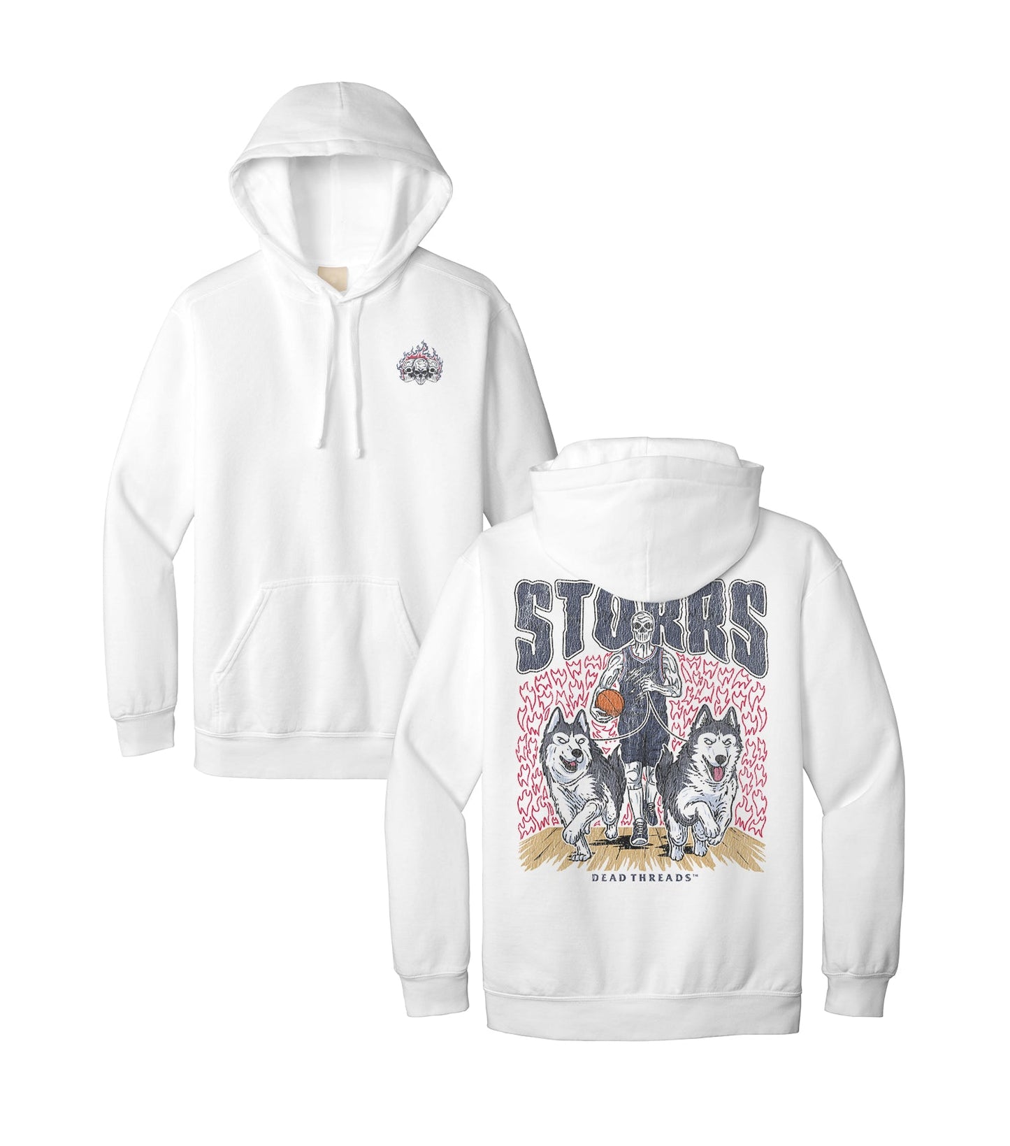 STORRS BASKETBALL - HOODIE – Hoodie – Dead Threads Apparel